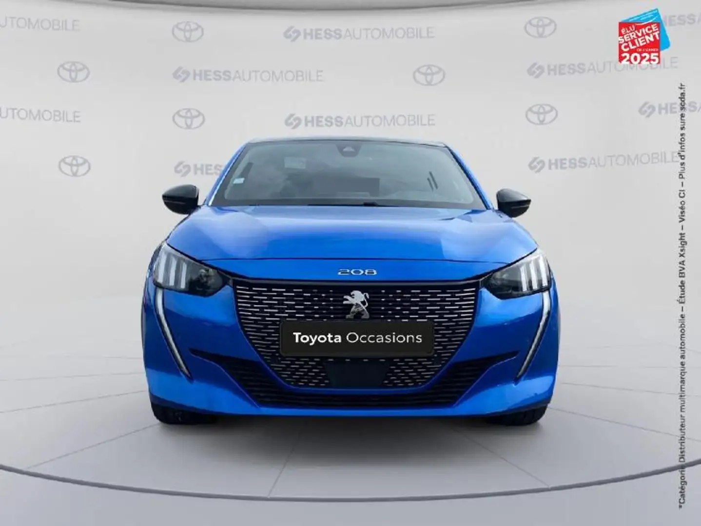 Peugeot 208 1.2 PureTech 130ch S/S GT Line EAT8 7cv Tpano GPS  Bleu - 2
