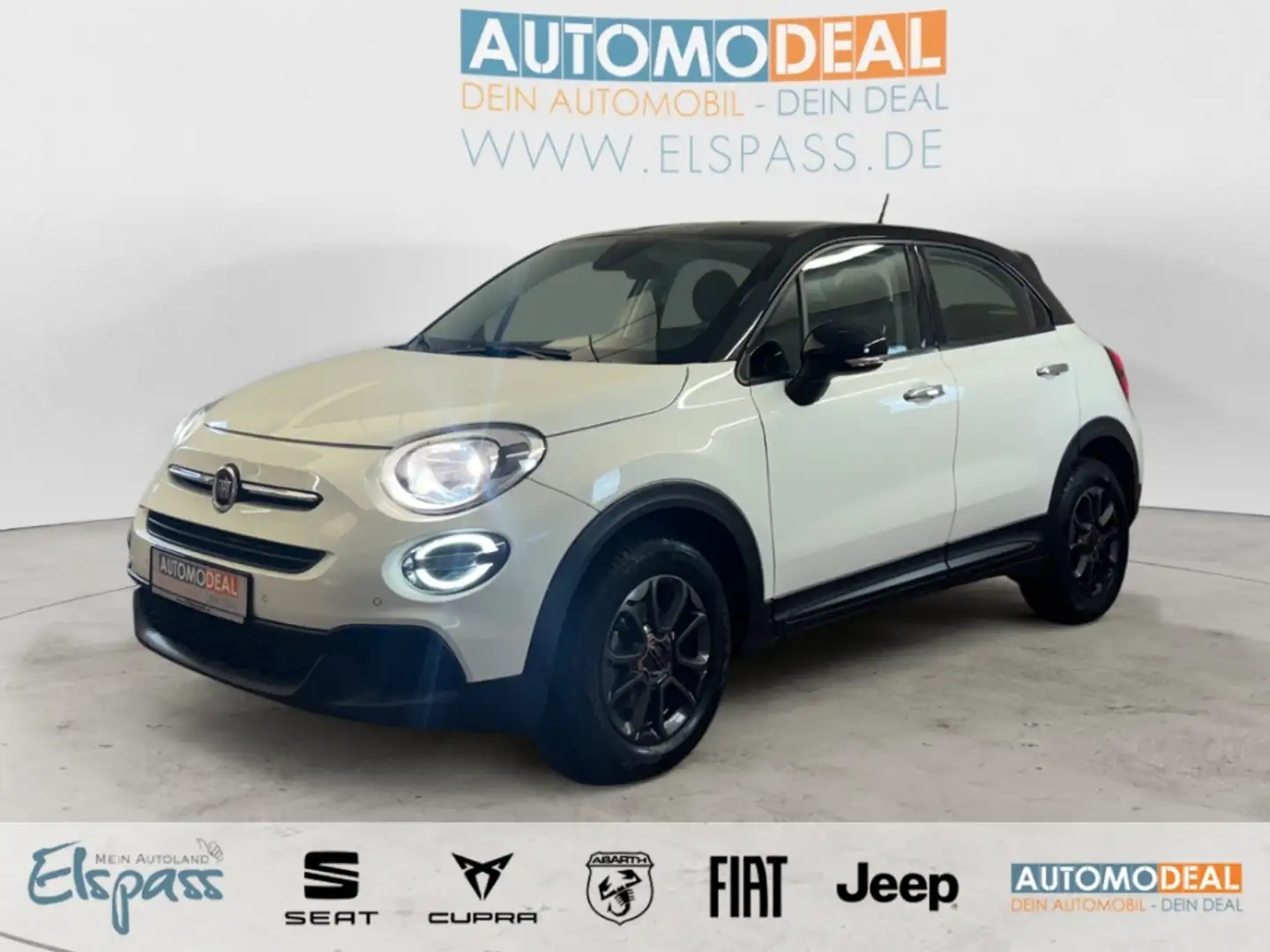 Fiat 500X Lounge ALLWETTER NAV KAMERA SITZ.HZG TEMPOMAT APPL Blanc - 1