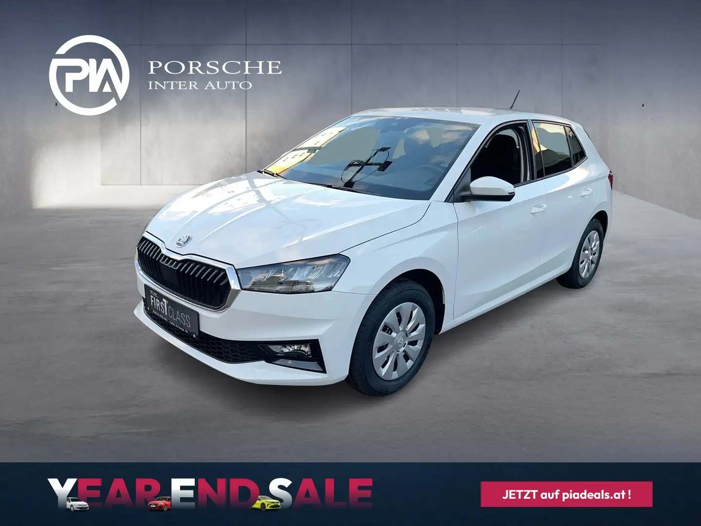 Skoda Fabia Essence Weiß - 1