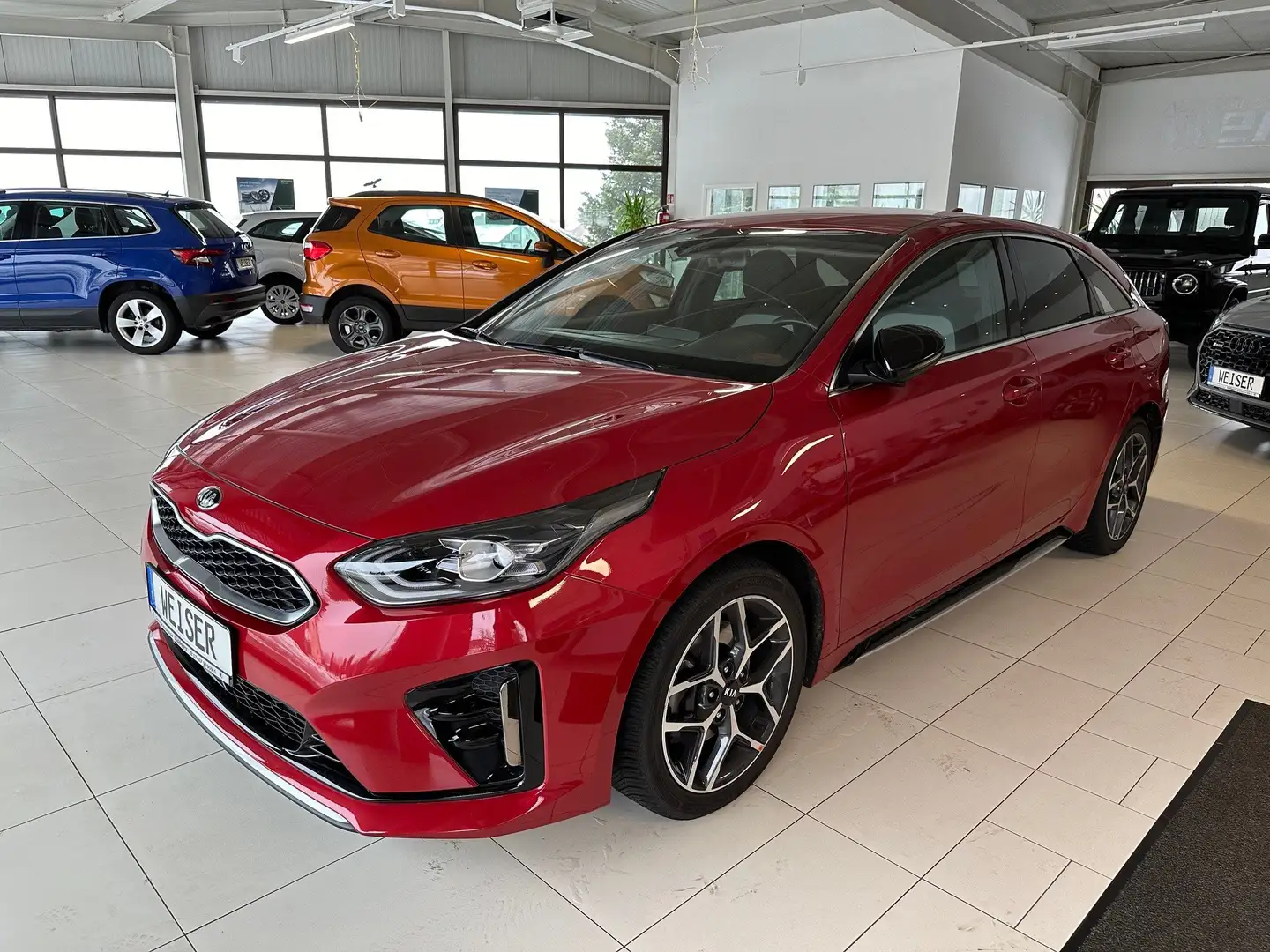 Kia ProCeed / pro_cee'd 1,0 T-GDI GT-Line Červená - 2