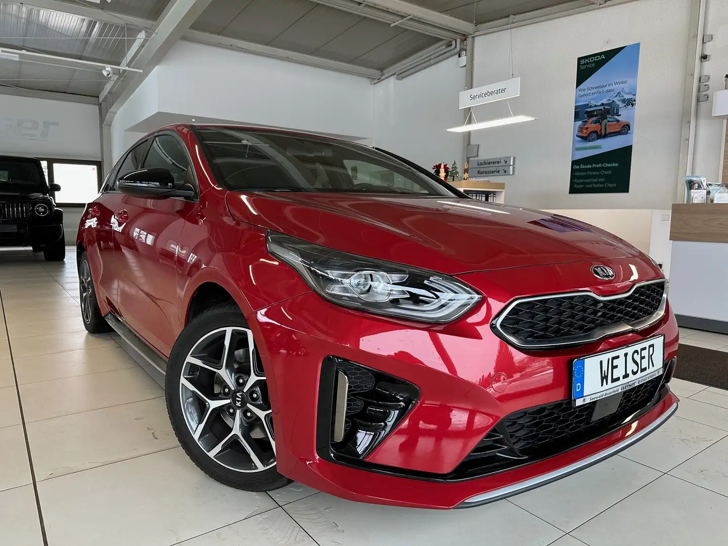 Kia ProCeed / pro_cee'd 1,0 T-GDI GT-Line Červená - 1