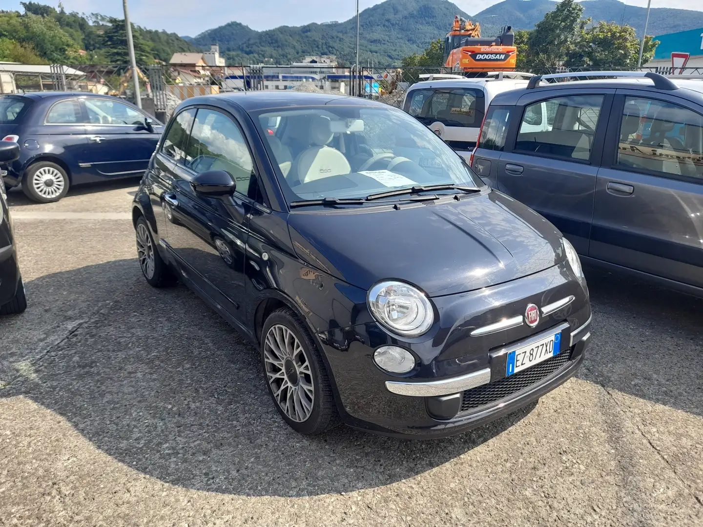 Fiat 500 500 III 1.2 easypower Lounge Gpl 69cv my14 Noir - 1