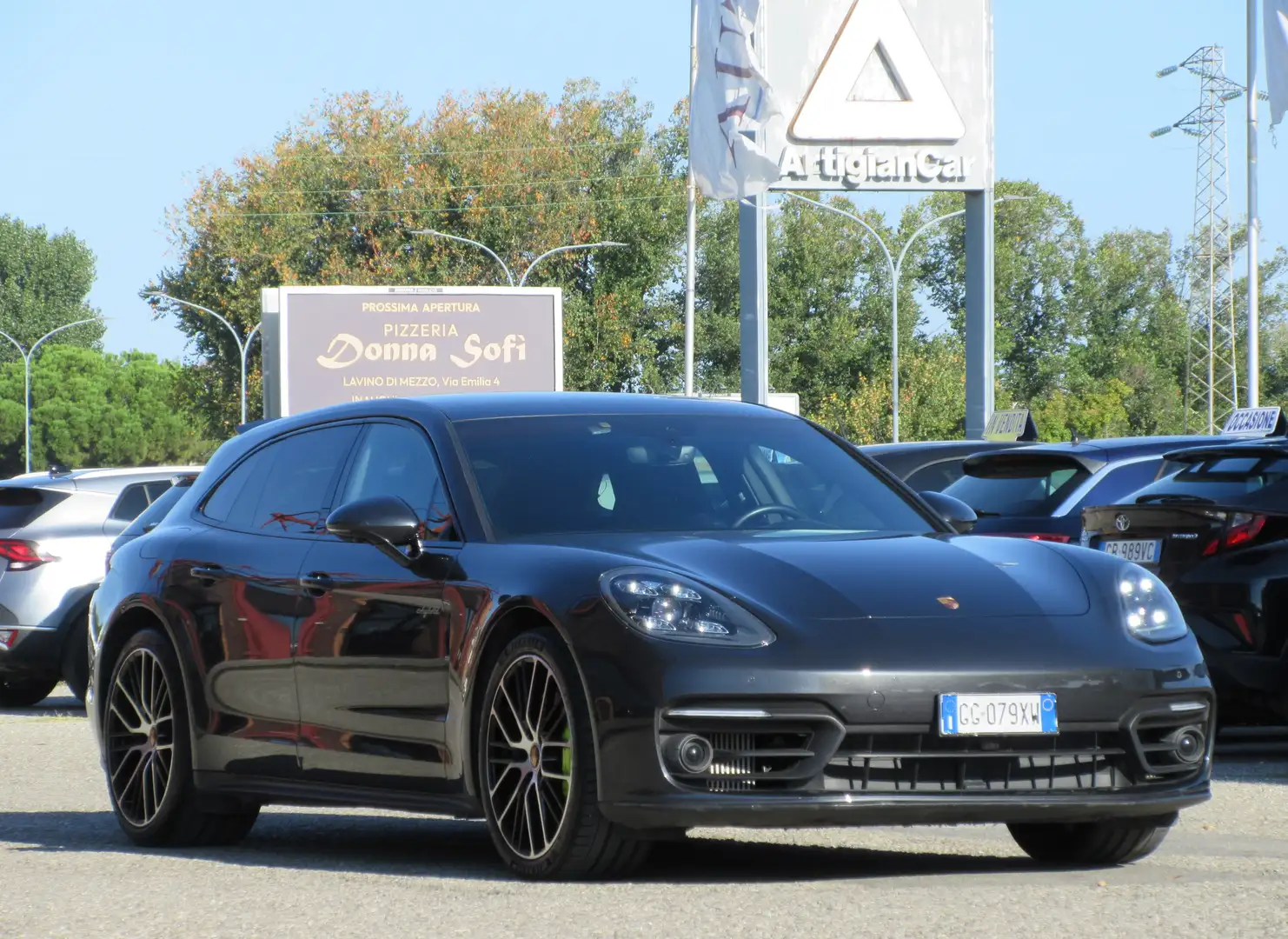 Porsche Panamera Panamera Sport Turismo 2.9 4S e-hybrid auto Grigio - 2