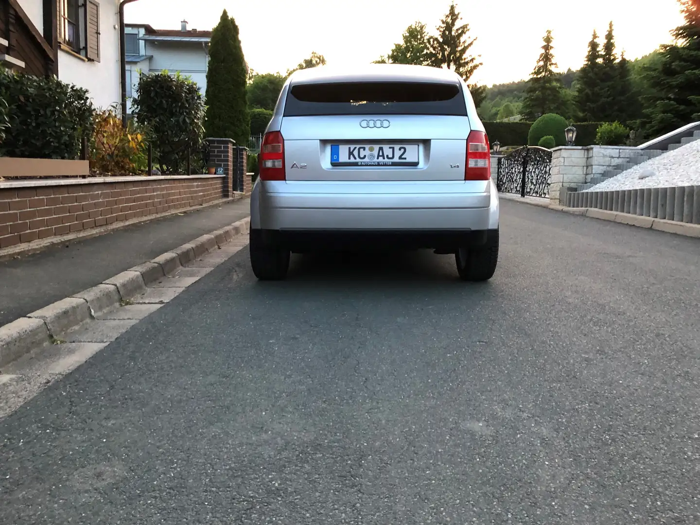 Audi A2 A2 1.4 Plateado - 2