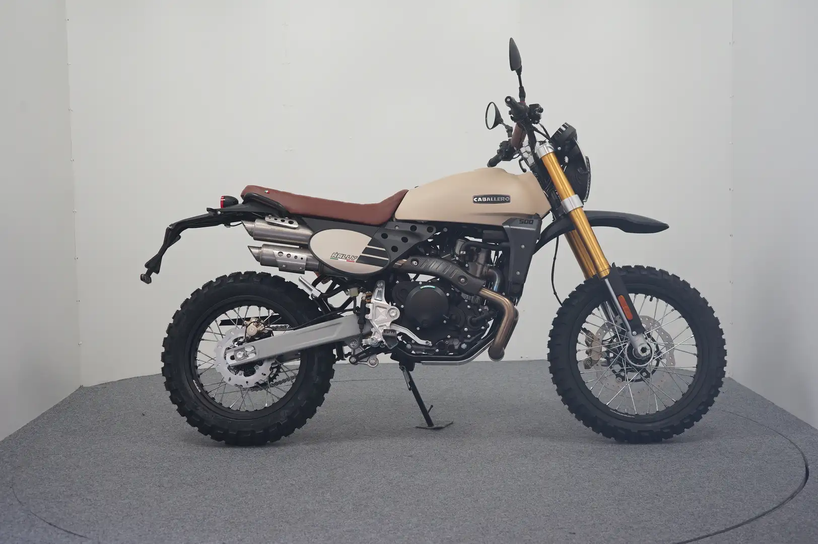 Fantic Caballero 500 RALLY 35 KW Beige - 1