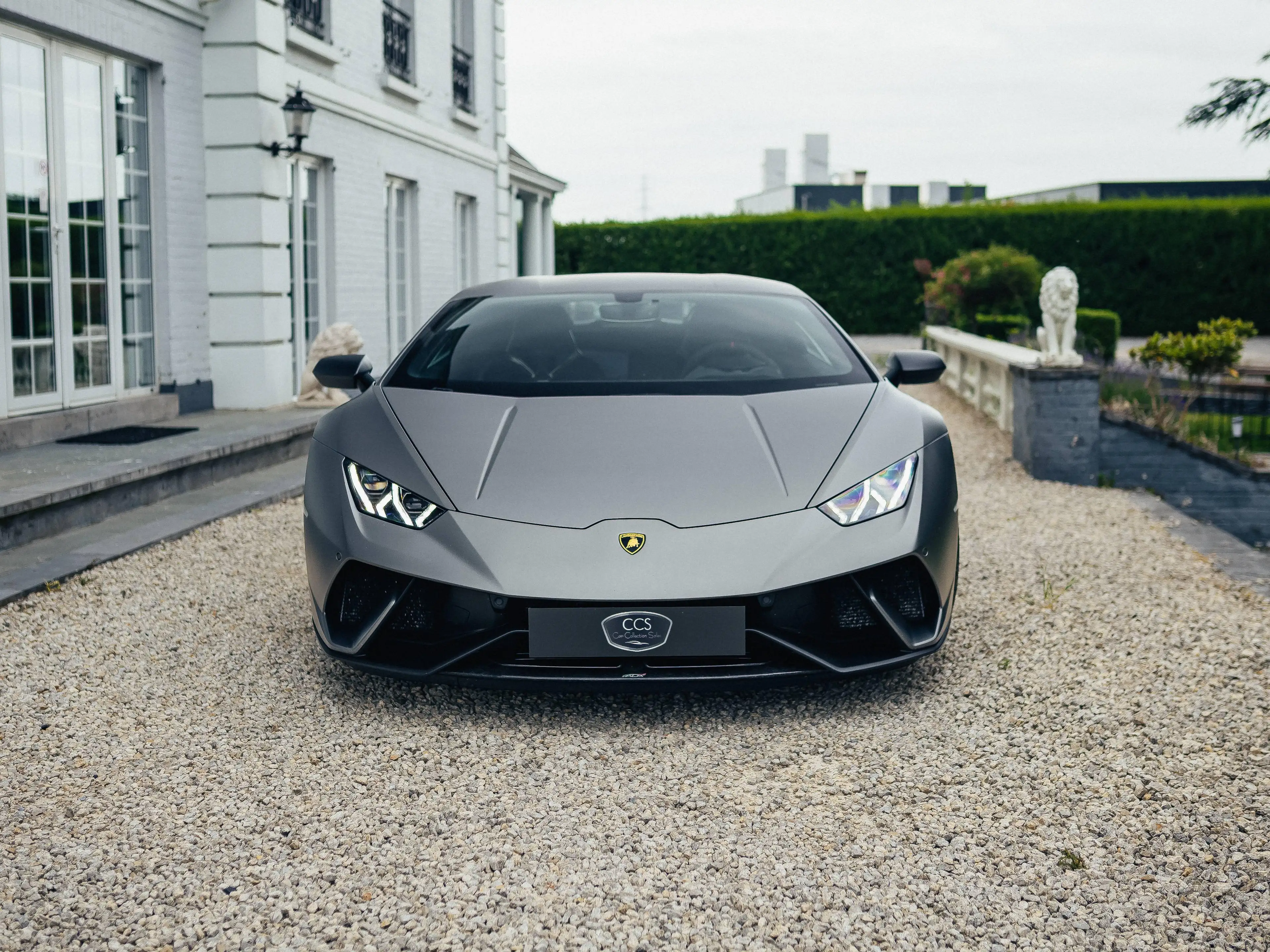 Lamborghini Huracán Performante /Grigio Titans/ Lift system/ Forged Carbon/ Camera — photo 11