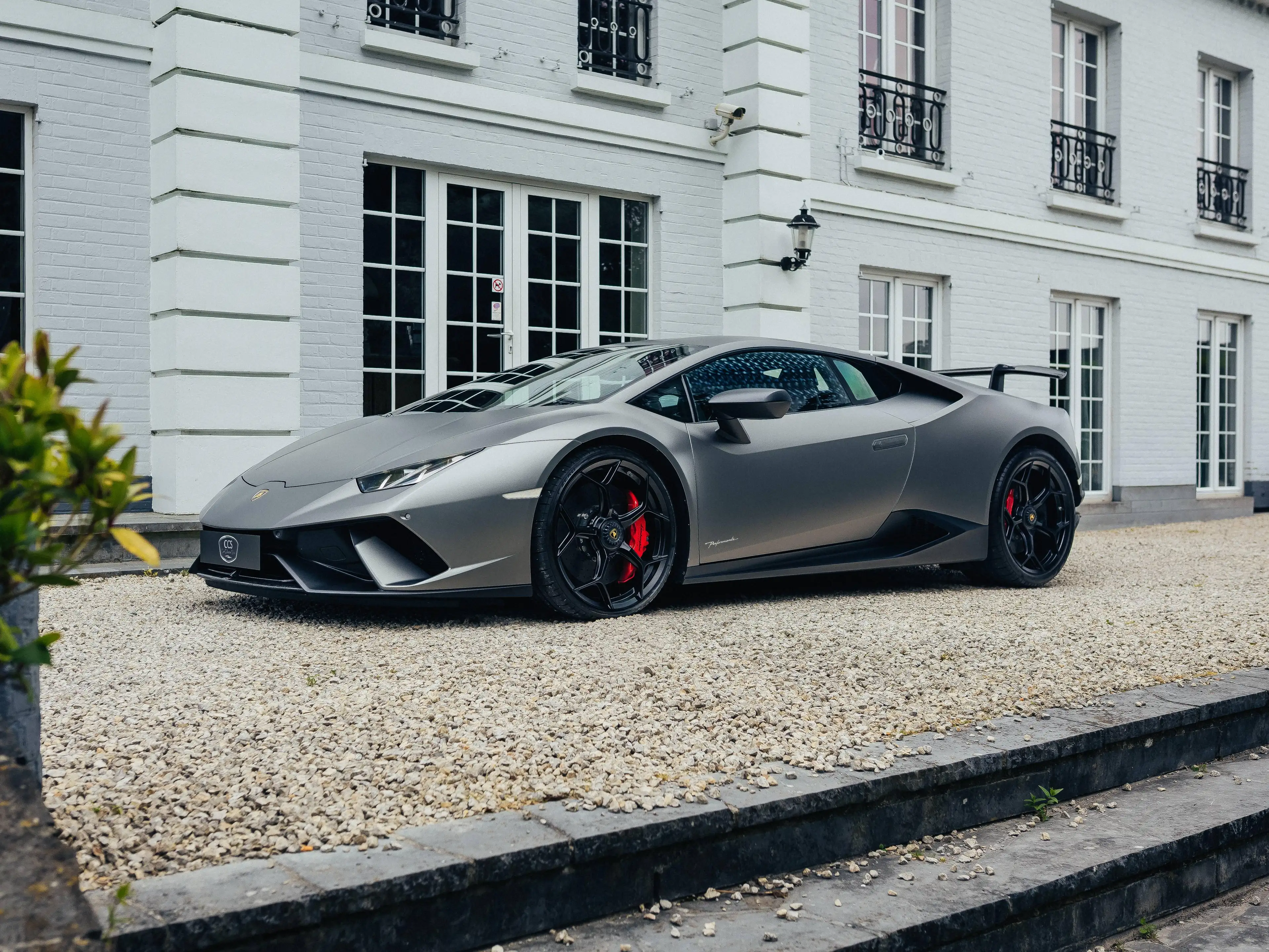 Lamborghini Huracán Performante /Grigio Titans/ Lift system/ Forged Carbon/ Camera — photo 2