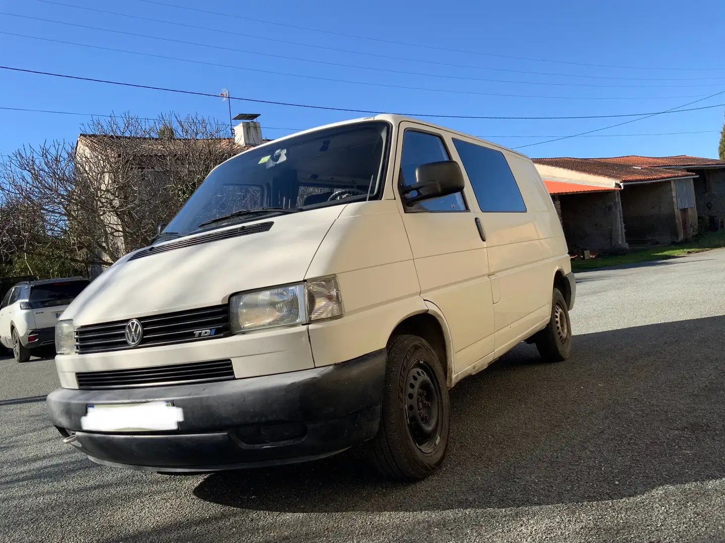 Volkswagen T4 Combi+TDI+102+Confort Blanc - 1