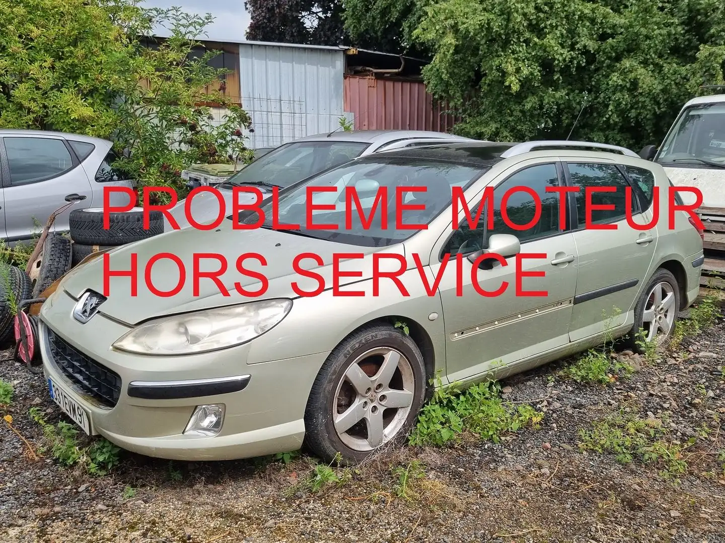 Peugeot 407 2.0 HDI 136 EXECUTIVE MOTEUR HS Vert - 1