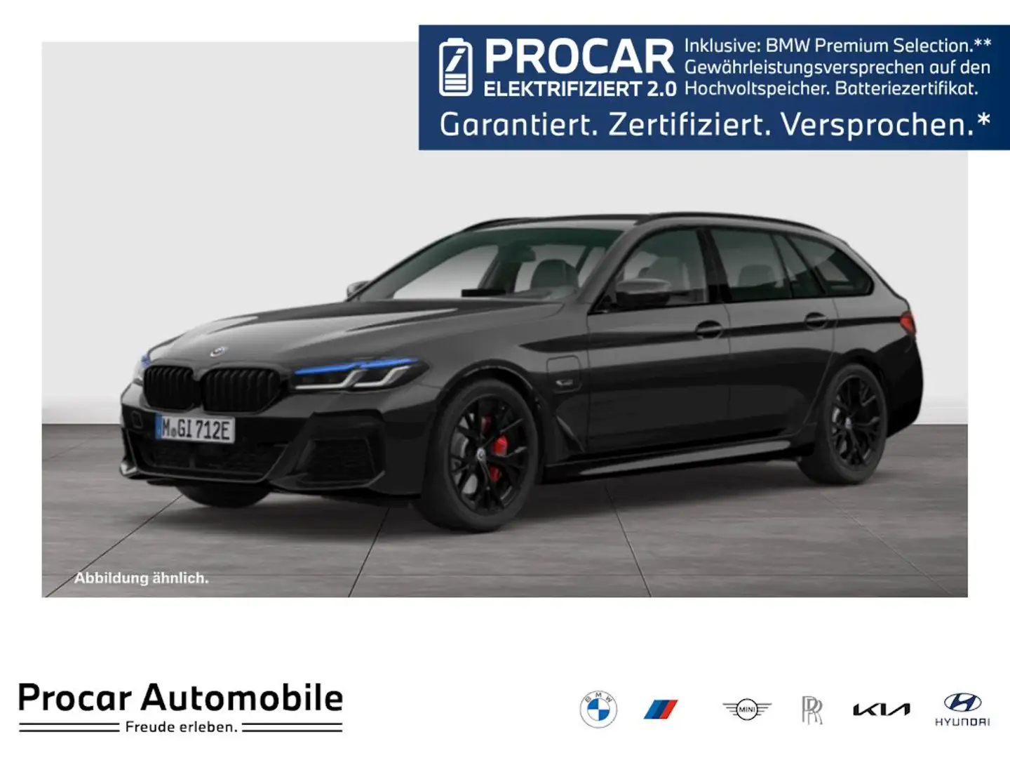 BMW 530 e xDrive M SPORT PRO+H/K+HuD+DA PROF+AHK Schwarz - 1