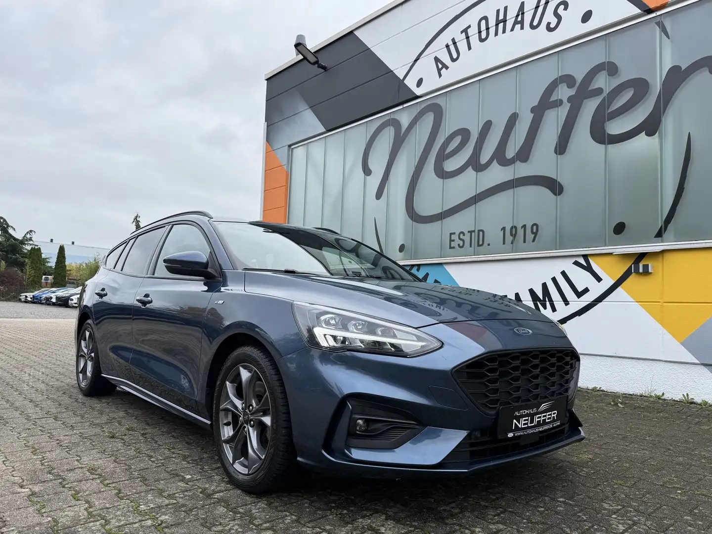 Ford Focus Turnier ST-Line Mild-Hybrid/LED/AHK schwenkbar Blau - 1