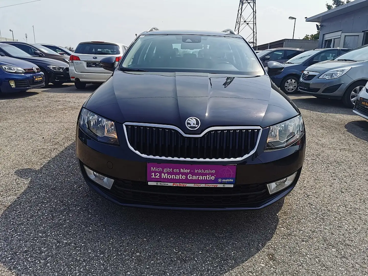 Skoda Octavia Combi 1,6 Elegance TDI Green tec Schwarz - 2