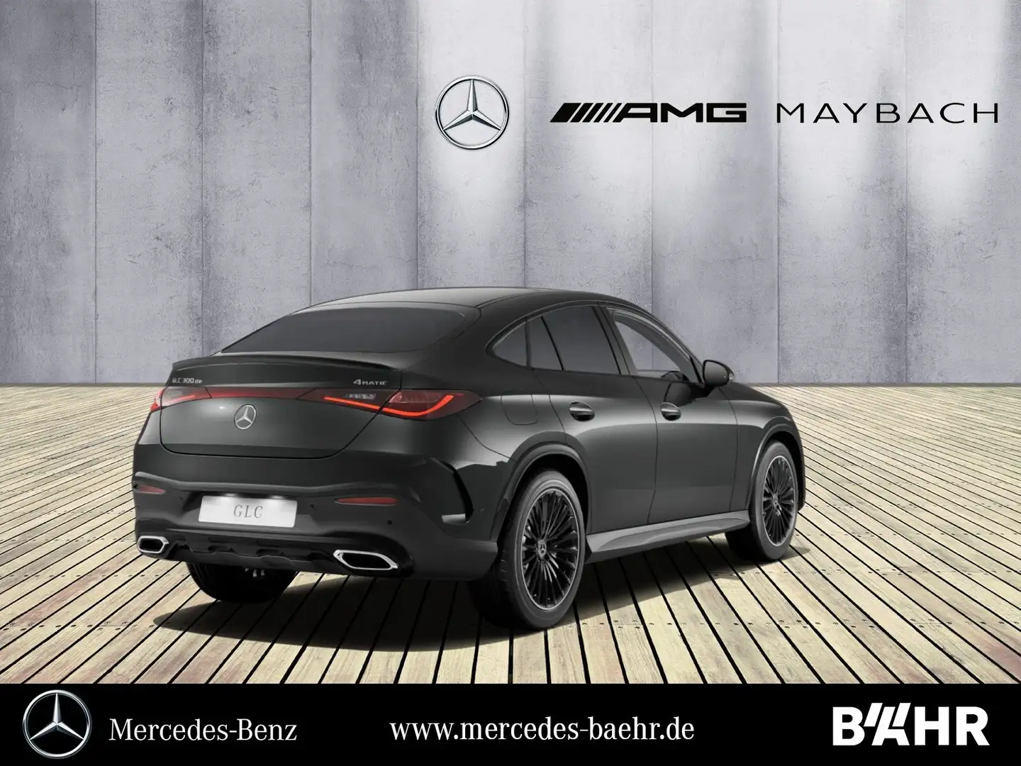 Mercedes-Benz GLC 300 GLC 300 d e 4M Coupé AMG+Night/MBUX/Digital-Lig. Grau - 2
