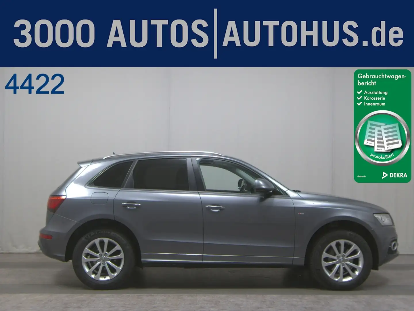 Audi Q5 2.0 TDI Qu. S-Line Ext. Navi Xenon PDC Shz Szürke - 1