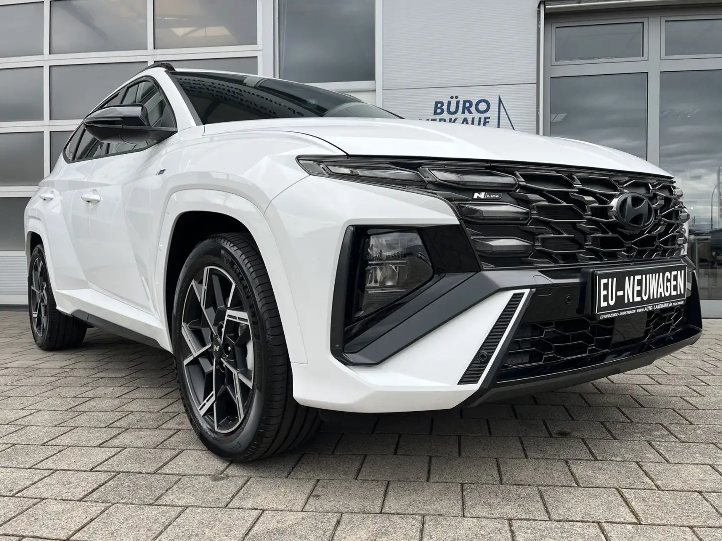 Hyundai TUCSON 1.6 T-GDI N Line SHZ NAV LED 19" 5JGAR Weiß - 2