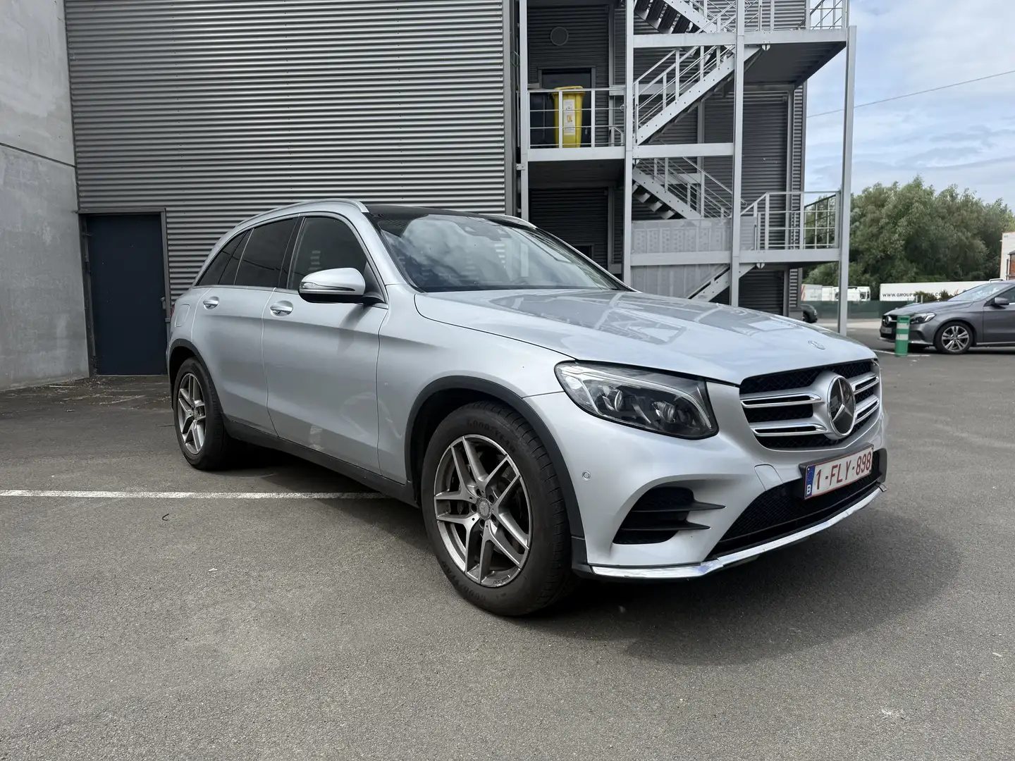 Mercedes-Benz GLC 220 d 4-Matic Argent - 1