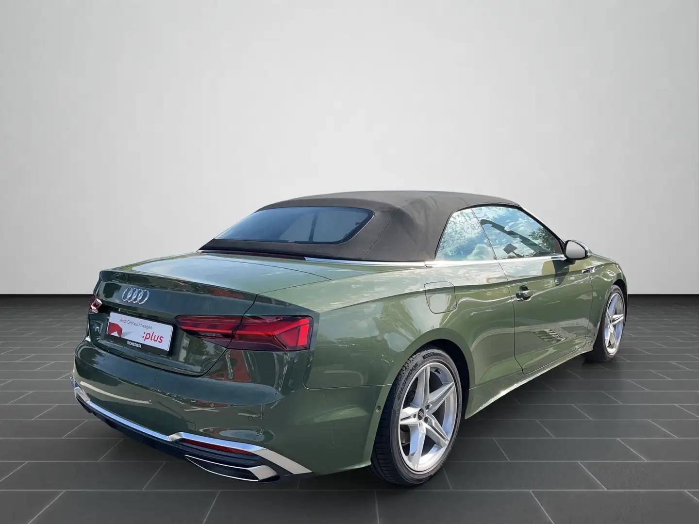 Audi A5 40 TDI S line S tronic LASER AHK AC Grün - 2