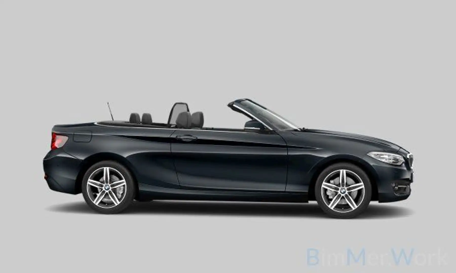BMW 220 d Cabrio Sport Line *Navi-Prof*inkl Garantie Grau - 2