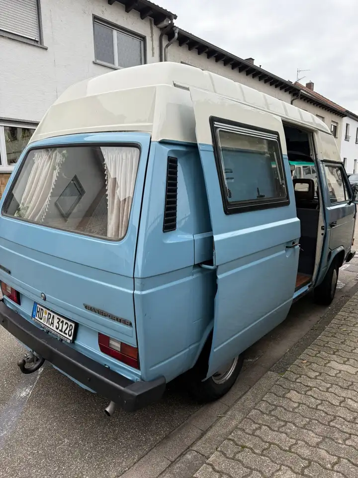 Volkswagen T3 W T3 Camper Bulli Hochdach | neuer Motor + Zylinde, foto 9