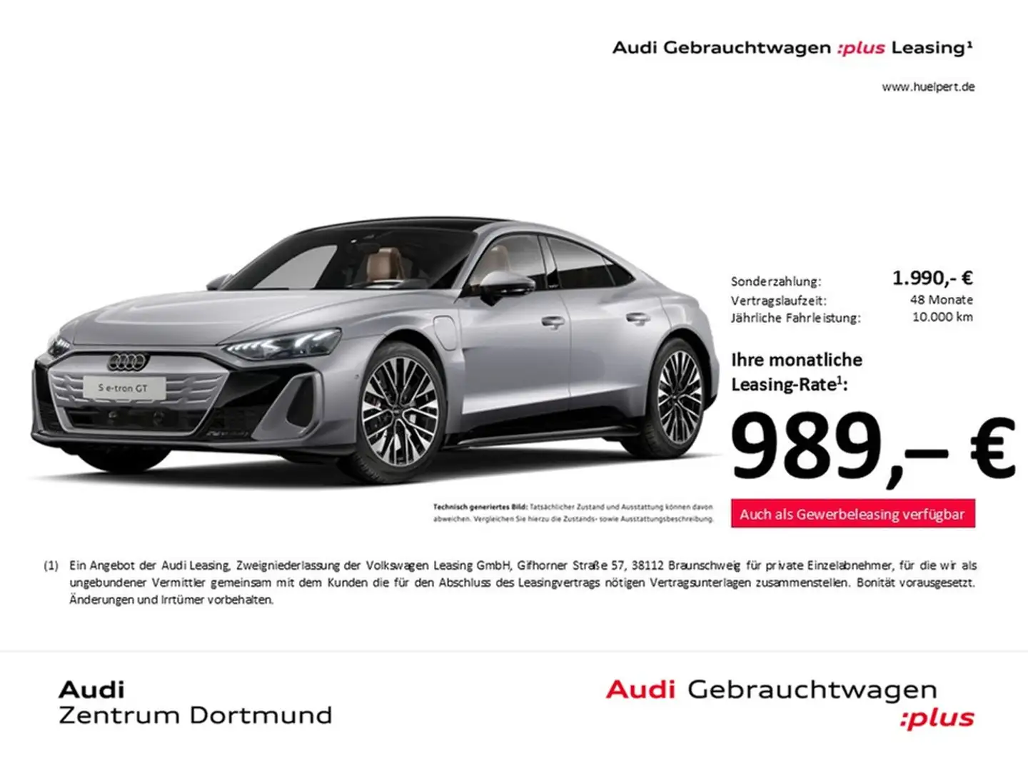 Audi e-tron GT quattro PANO B&O 360°CAM ACC LM20 Zilver - 1