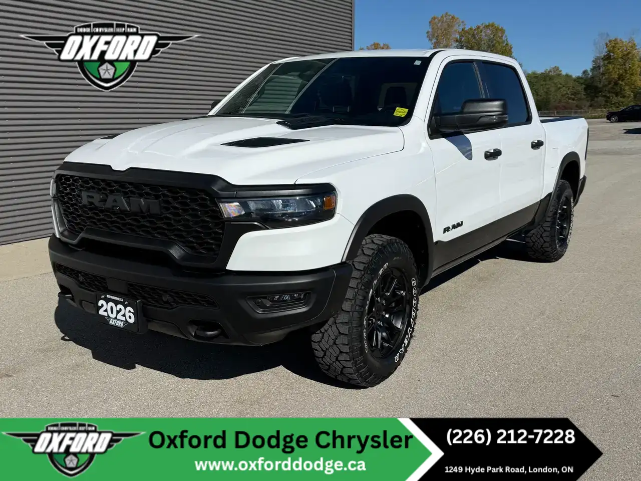 2026 RAM 1500 Rebel FORMER DAILY RENTAL | 7 YEAR 160000KM FACTORY WARRANTY | 3.0L HURRICANE ENGINE