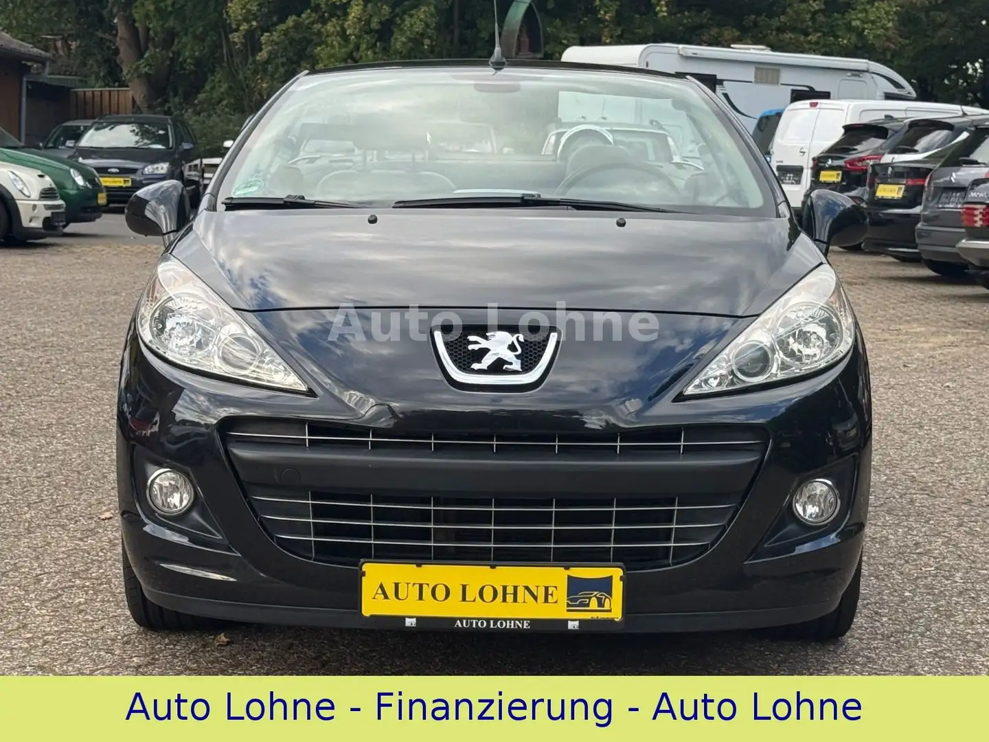 Peugeot 207 CC Cabrio-Coupe Roland Garros Sitzheizung Schwarz - 2