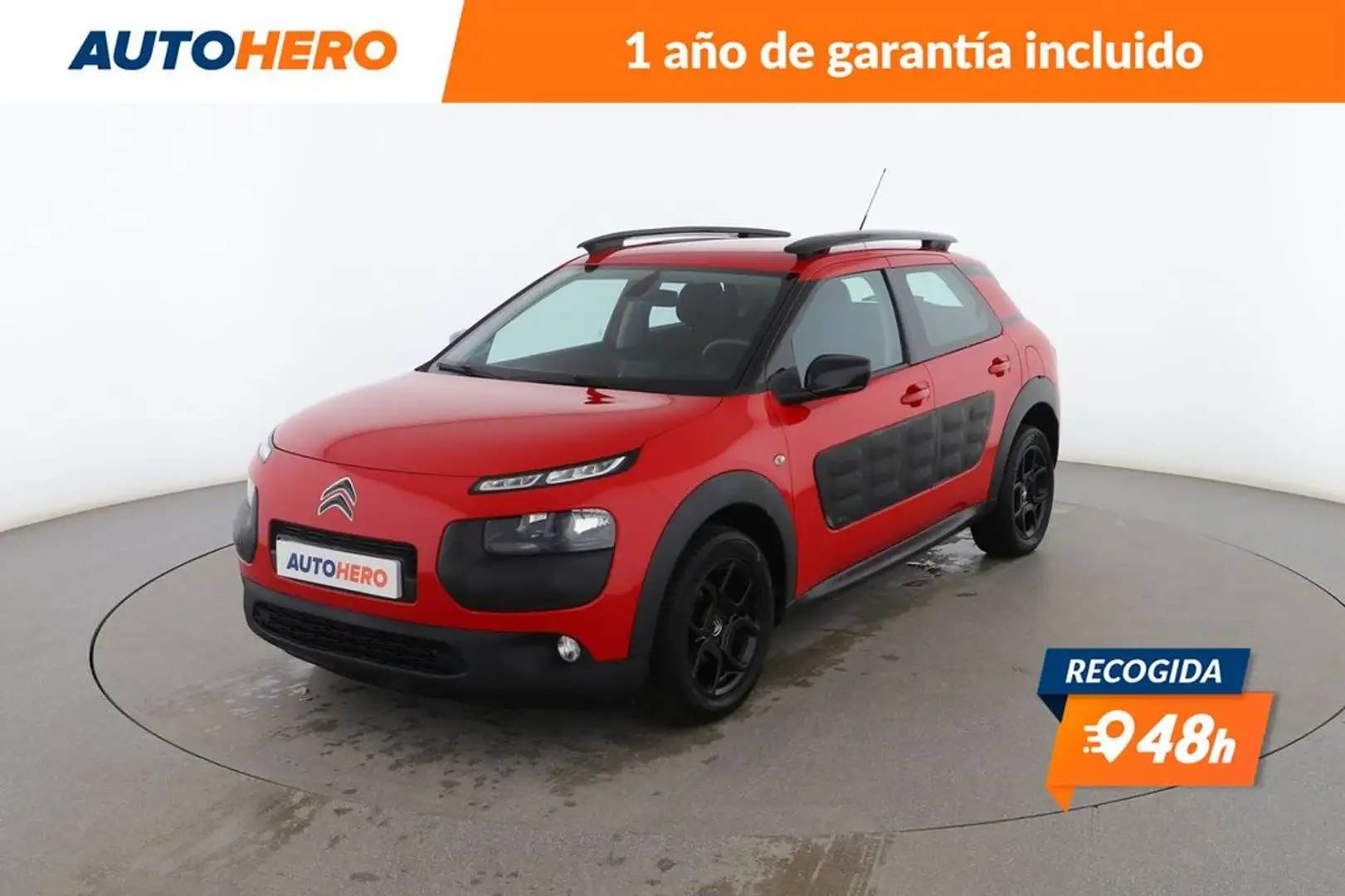 Citroen C4 Cactus 1.2 PureTech Feel Rojo - 1