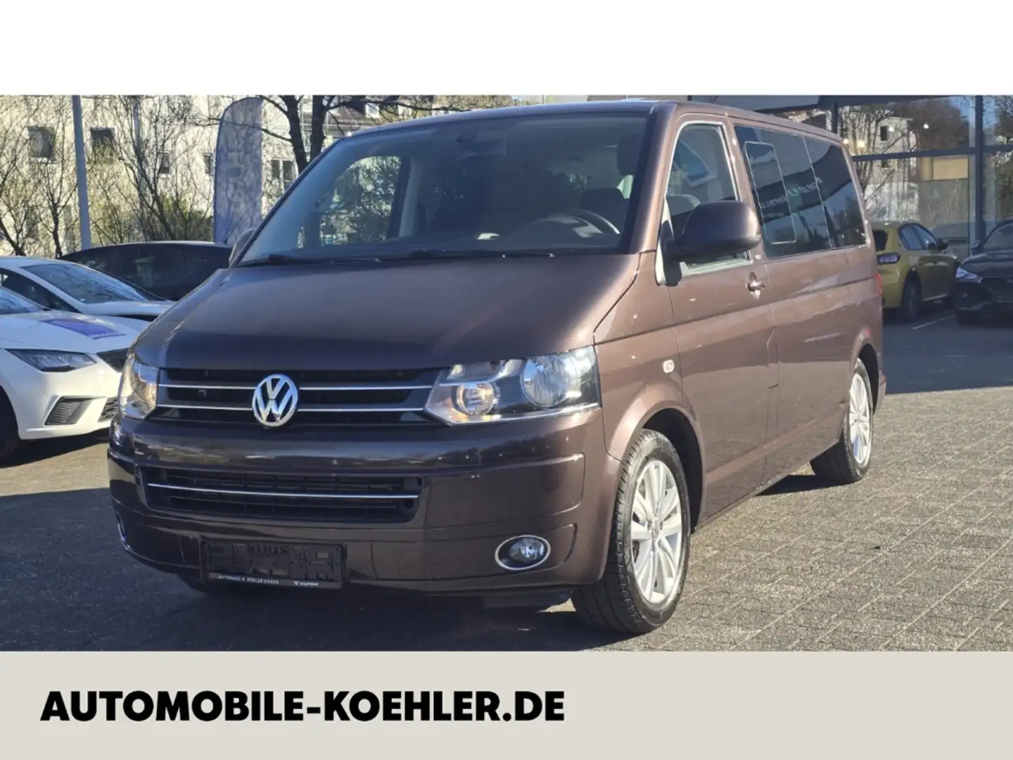 Volkswagen Transporter T5 Mulitvan Life 2.0 7Sitzer AHK Brun - 1