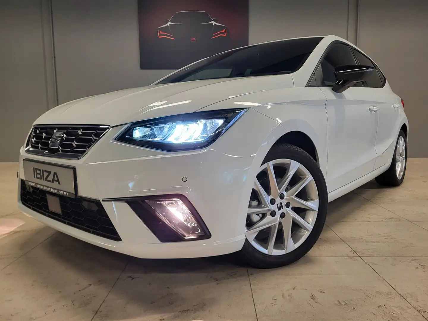 SEAT Ibiza -FR- 1.0 TSI (85kW)*Full-Link*PDC*SHZ*Kam* Wit - 2