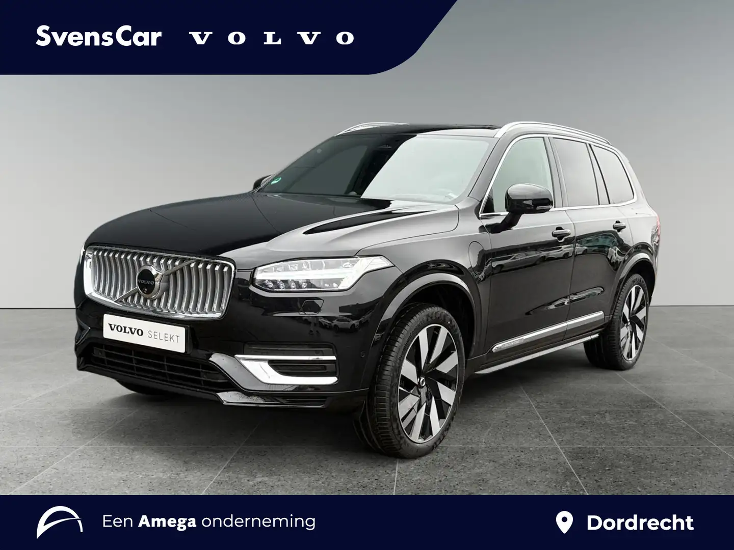 Volvo XC90 2.0 T8 Recharge AWD Ultimate Bright | Gelamineerd Zwart - 1