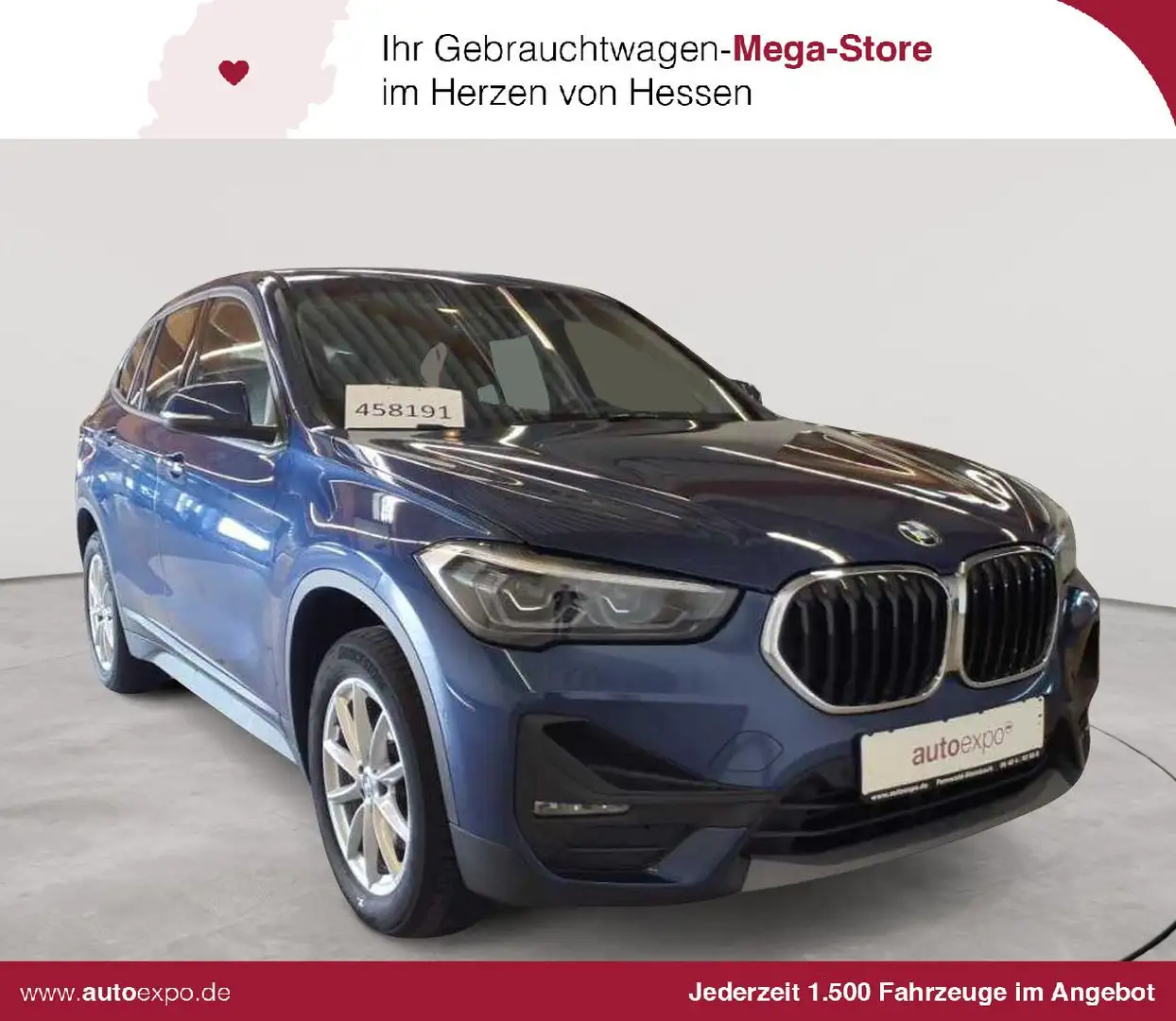 BMW X1 X1 sDrive18d Aut. Navi SHz LED Blau - 1
