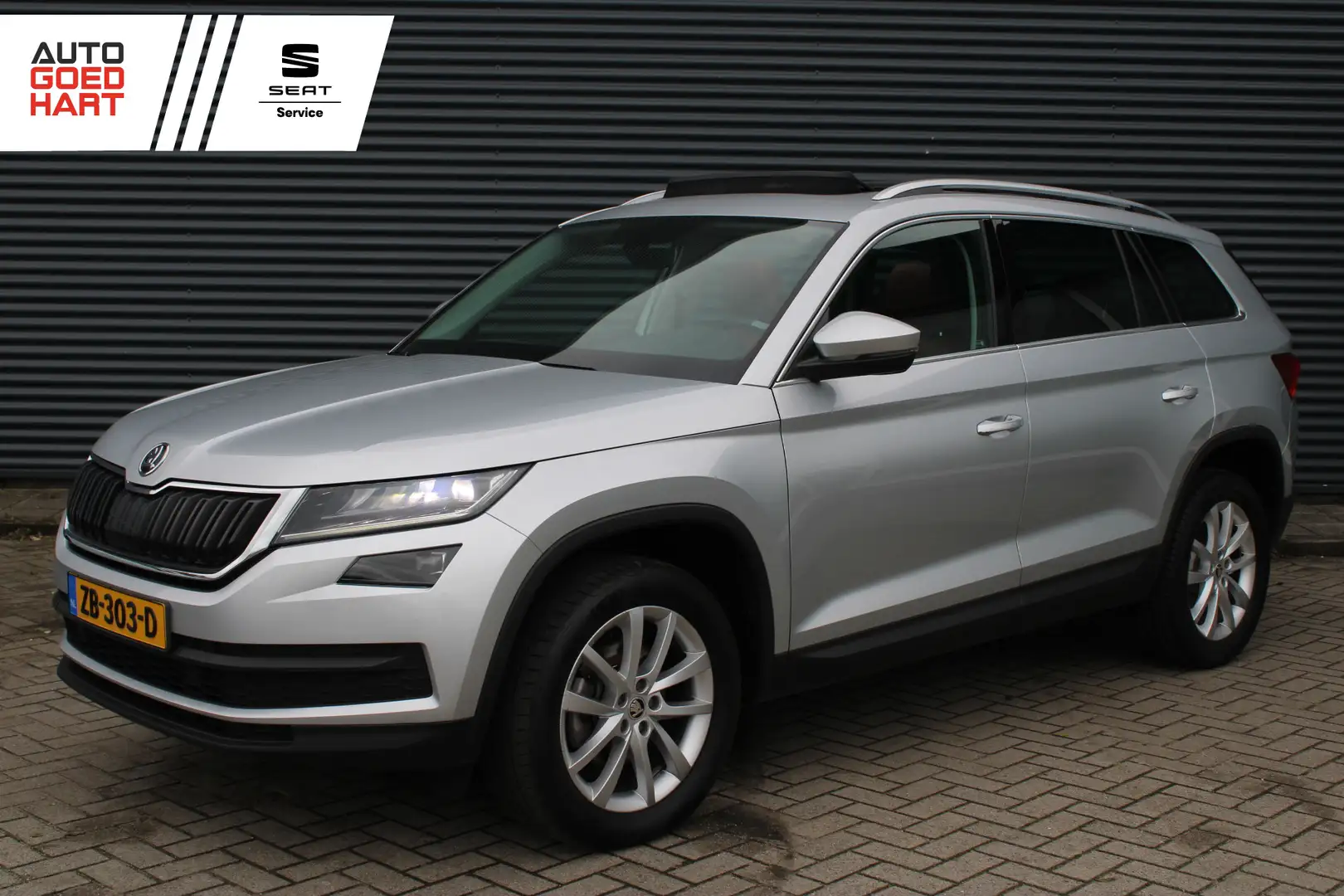 Skoda Kodiaq 1.5 TSI Ambition 7-Persoon Panoramadak Vol-Leder Grijs - 1