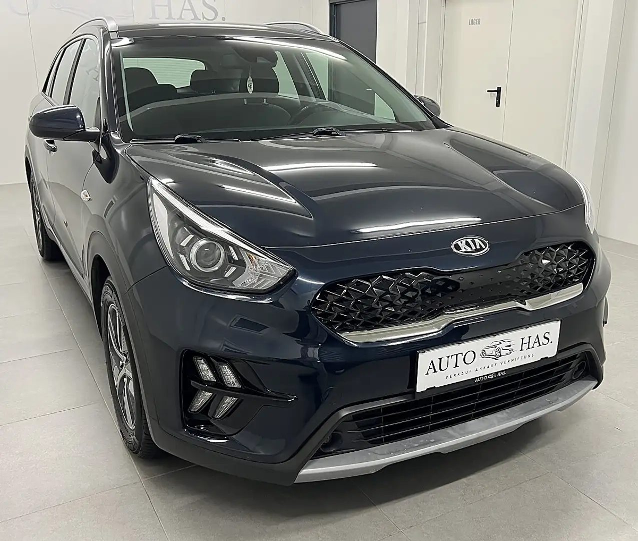 Kia Niro 1,6 GDI GPF Hybrid Silber DCT Aut. *DAB*Bluetooth* Blau - 1