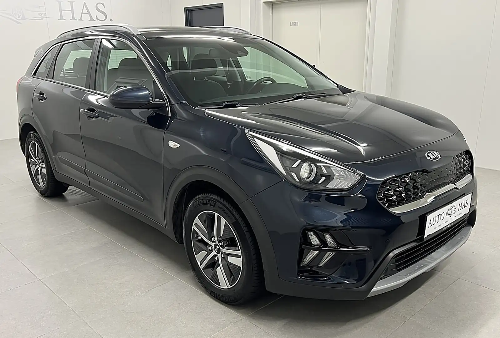 Kia Niro 1,6 GDI GPF Hybrid Silber DCT Aut. *DAB*Bluetooth* Blau - 2