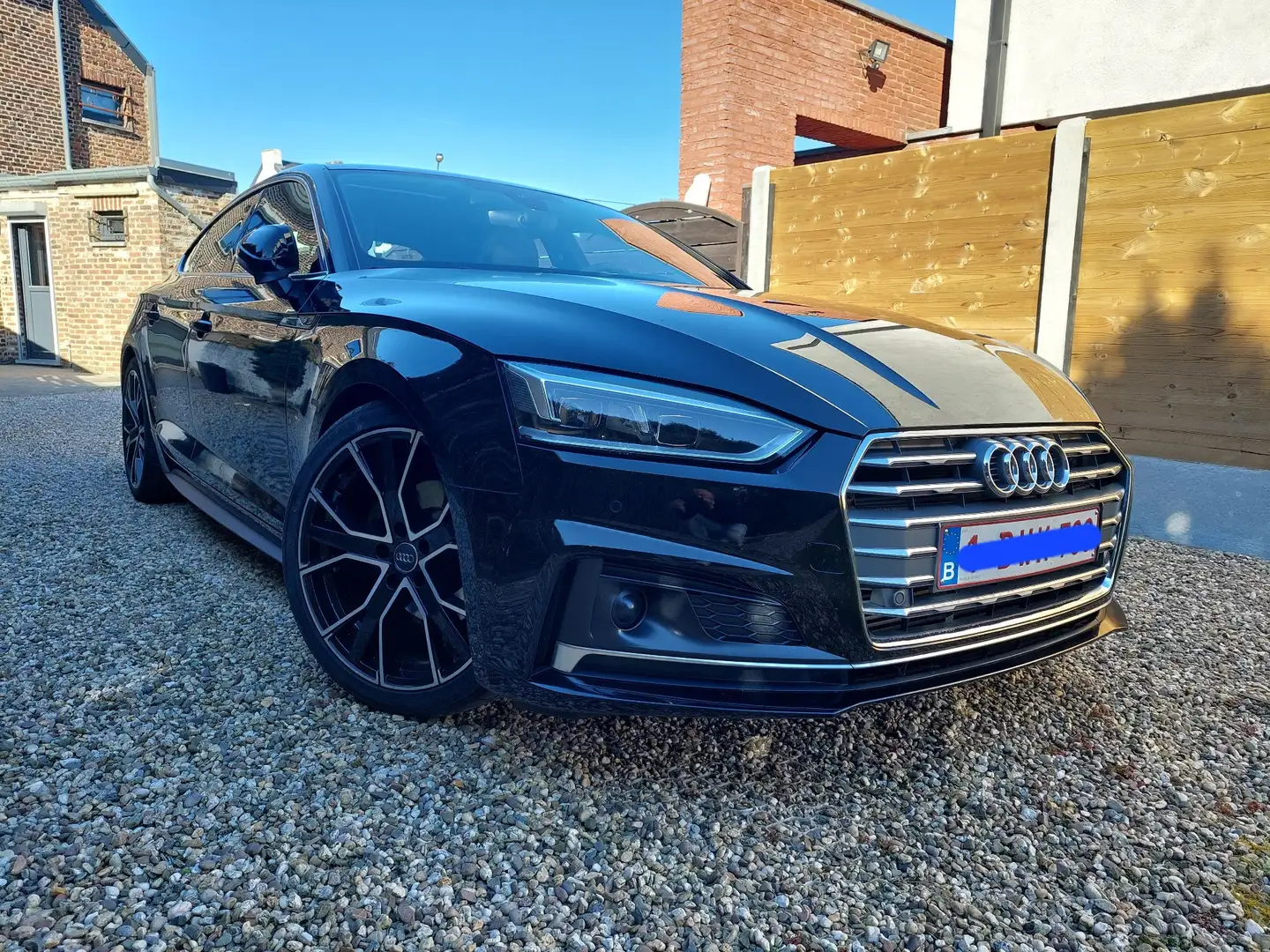 Audi A5 virtual cockpit, palettes, toit pano ouvrant Noir - 1