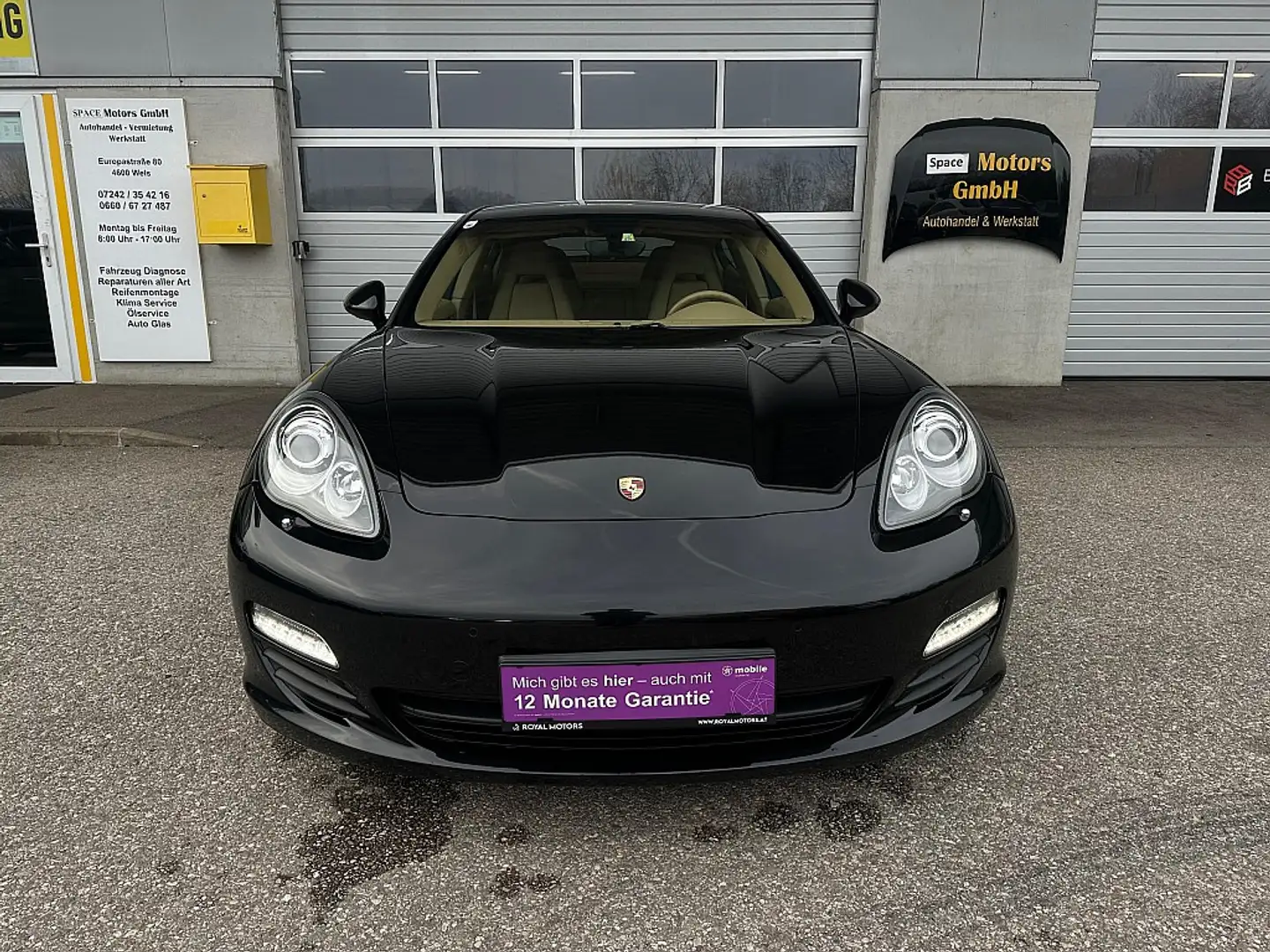 Porsche Panamera 3,0 Diesel Aut. Schwarz - 2