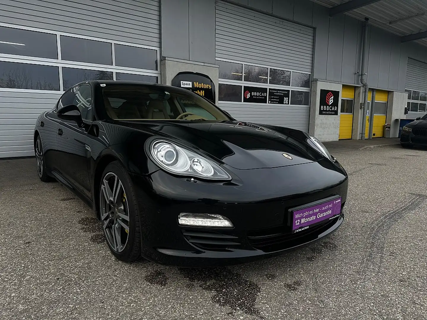 Porsche Panamera 3,0 Diesel Aut. Schwarz - 1