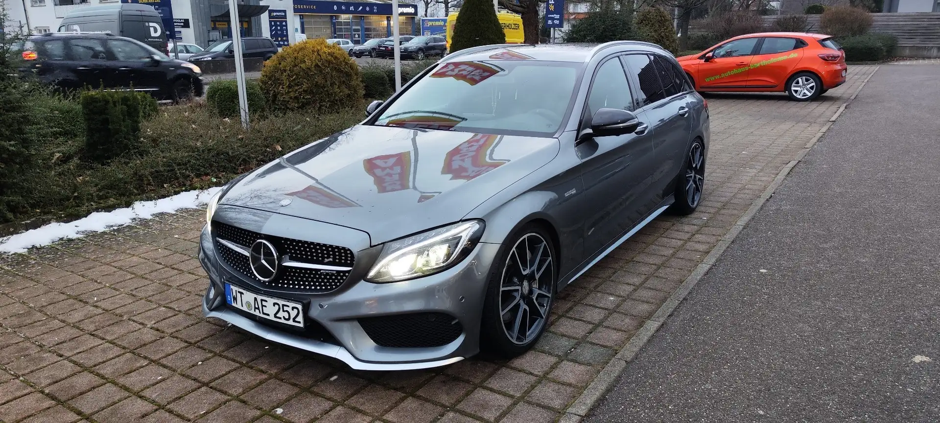 Mercedes-Benz C 450 C43 T AMG 4Matic 9G Sitzbelüf. ILS+ HEADUP Comand Szary - 1