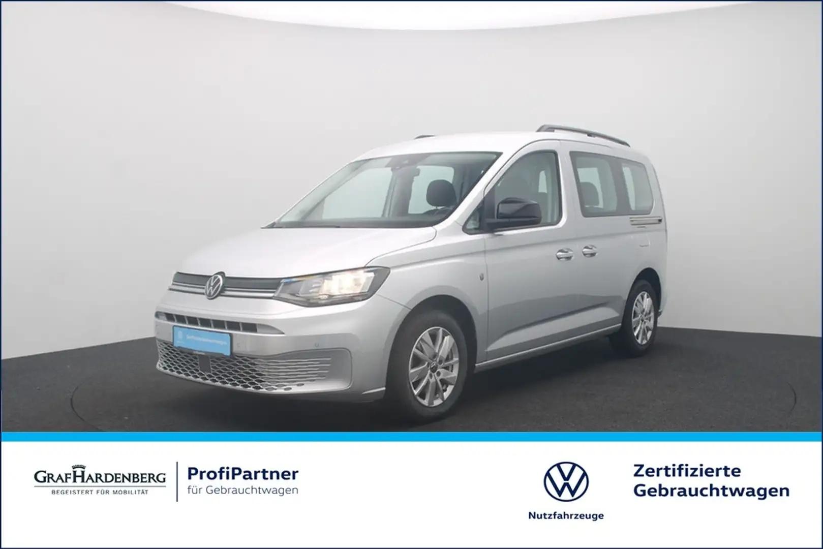 Volkswagen Caddy 2.0 TDI DSG Life Navi ACC DAB+ Plateado - 1