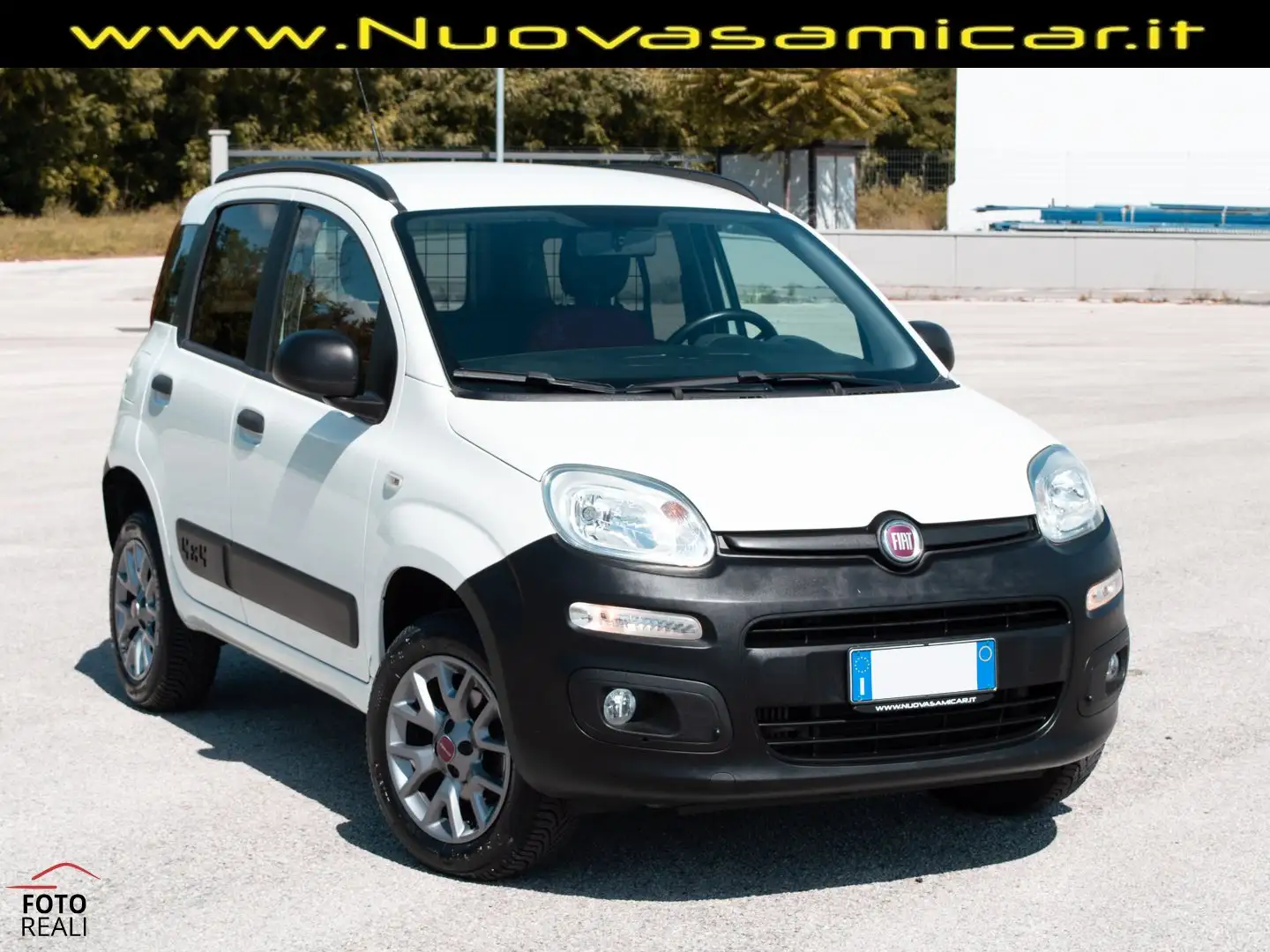 Fiat Panda 1.3 MJT 80 CV 4X4 EU6 AUTOCARRO 2 POSTI Bianco - 1