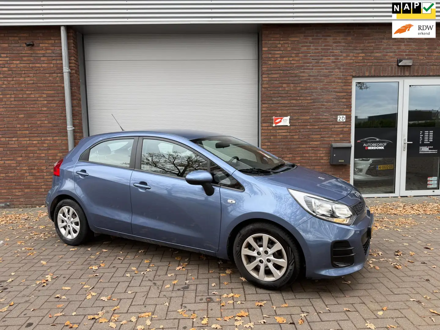 Kia Rio 1.2 CVVT ComfortLine|AIRCO|NIEUWE APK Blauw - 1