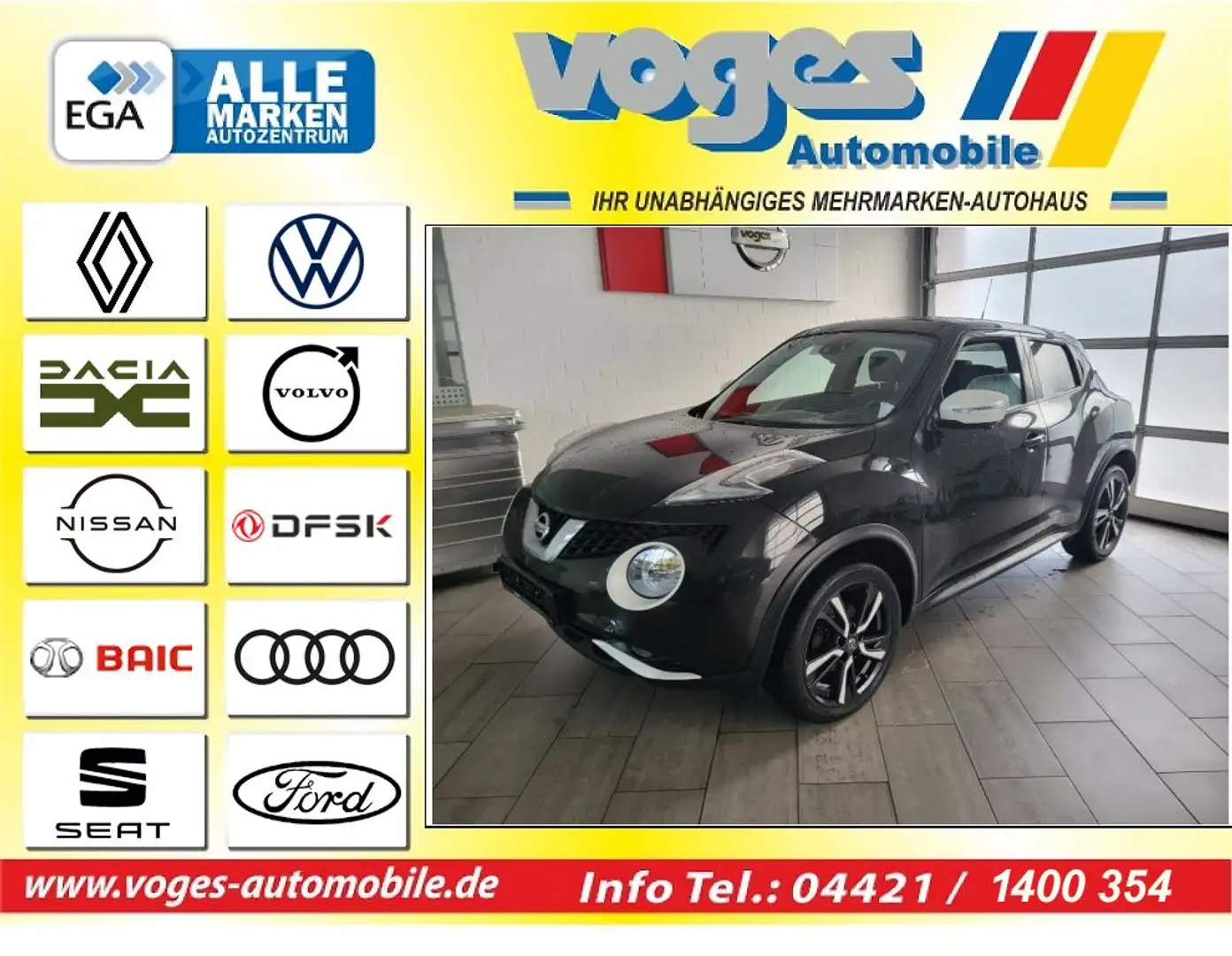 Nissan Juke 1.2 DIG-T N-+NAVI+KAMERA+GJR Noir - 1
