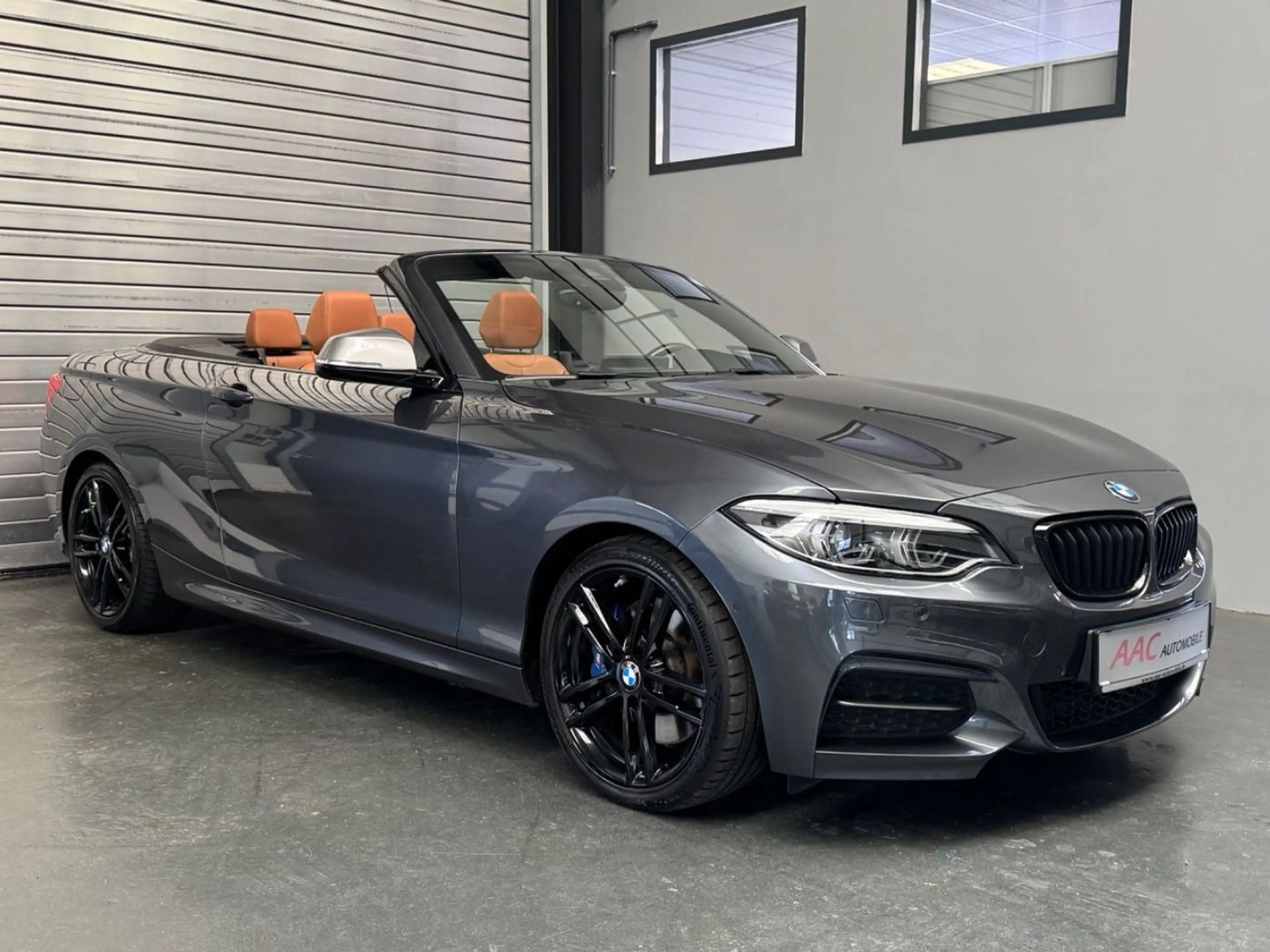 BMW 240 Cabrio/ Keyless-go/Navi/Vollleder — photo 2