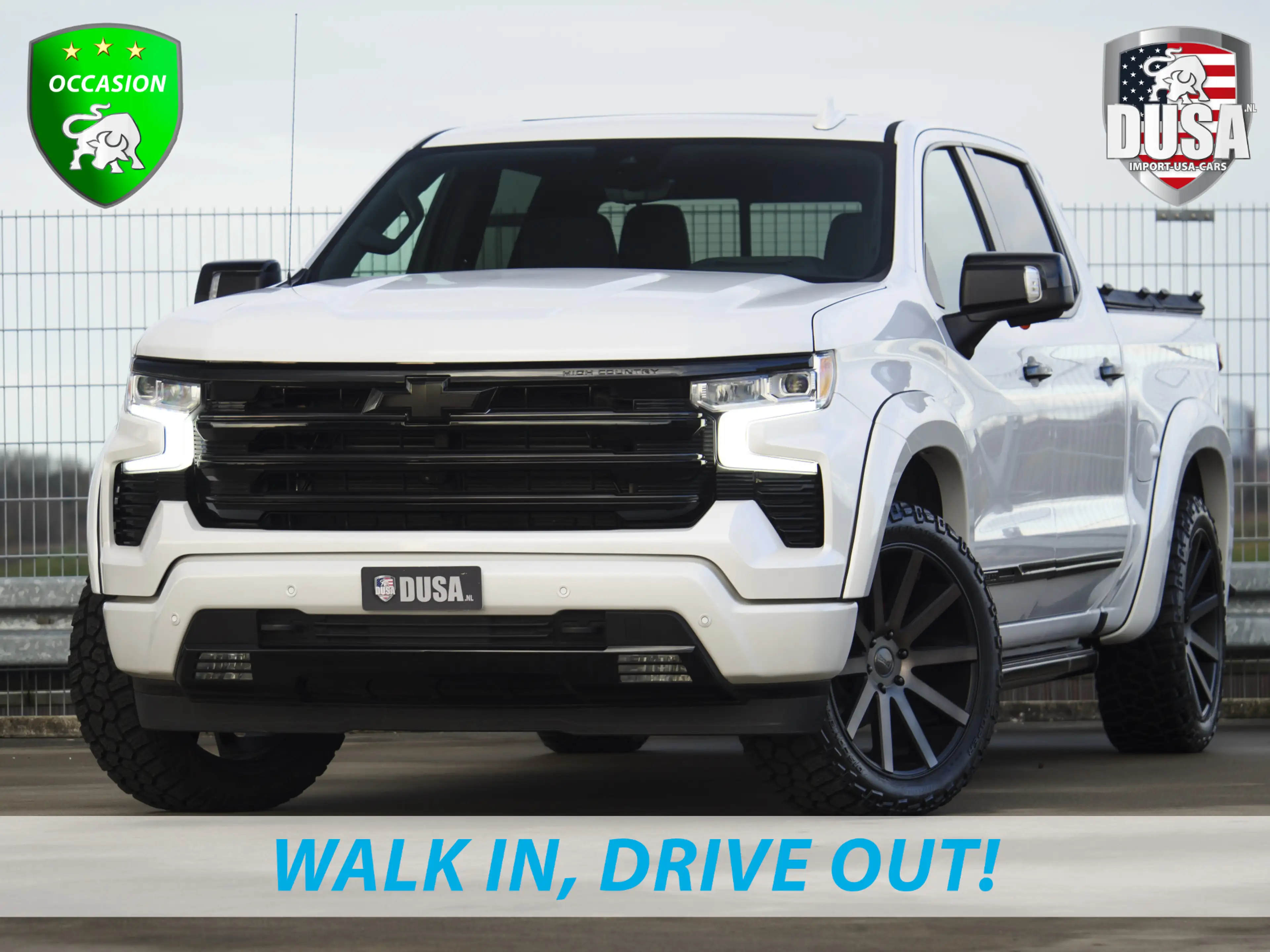 Chevrolet Silverado 6.2L V8 | High Country | Leder | Widebody | Black