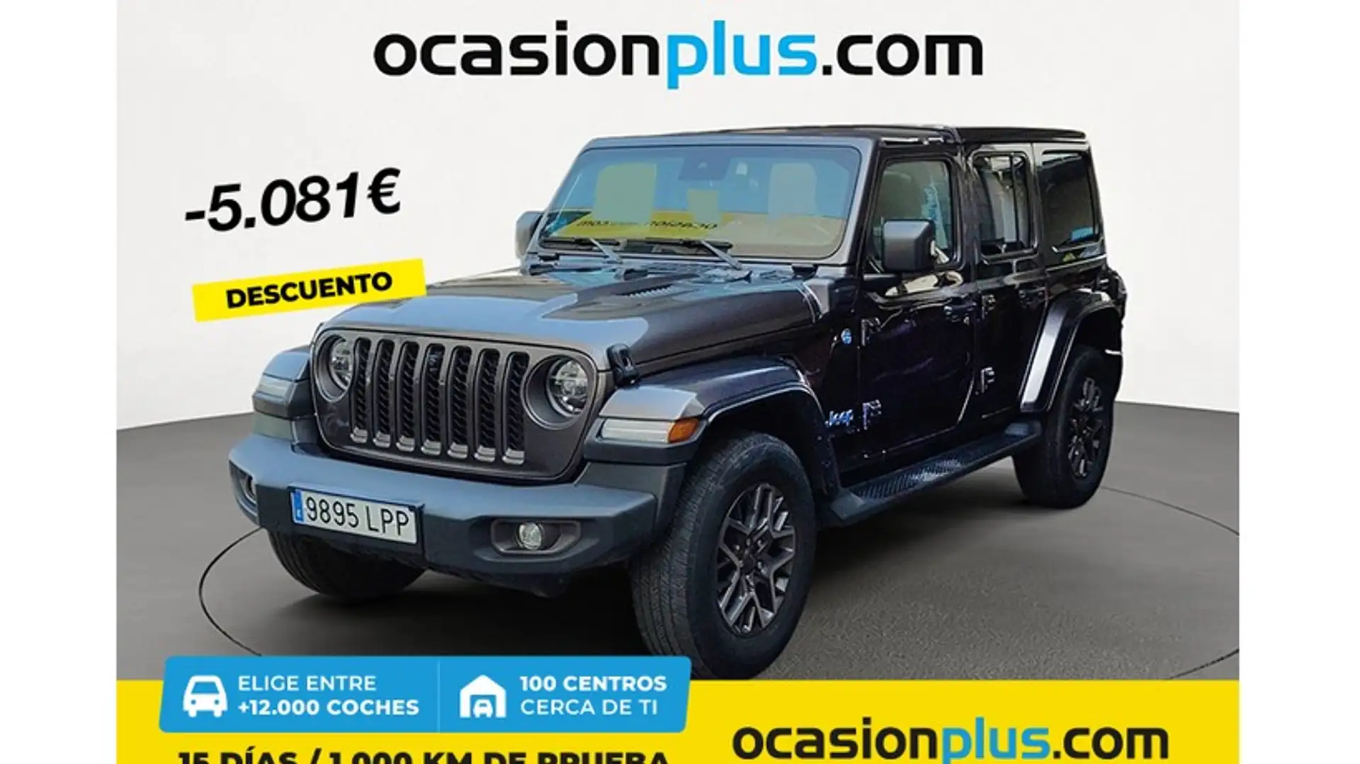 Jeep Wrangler Unlimited 2.0 4xe First Edition 8ATX Gris - 1
