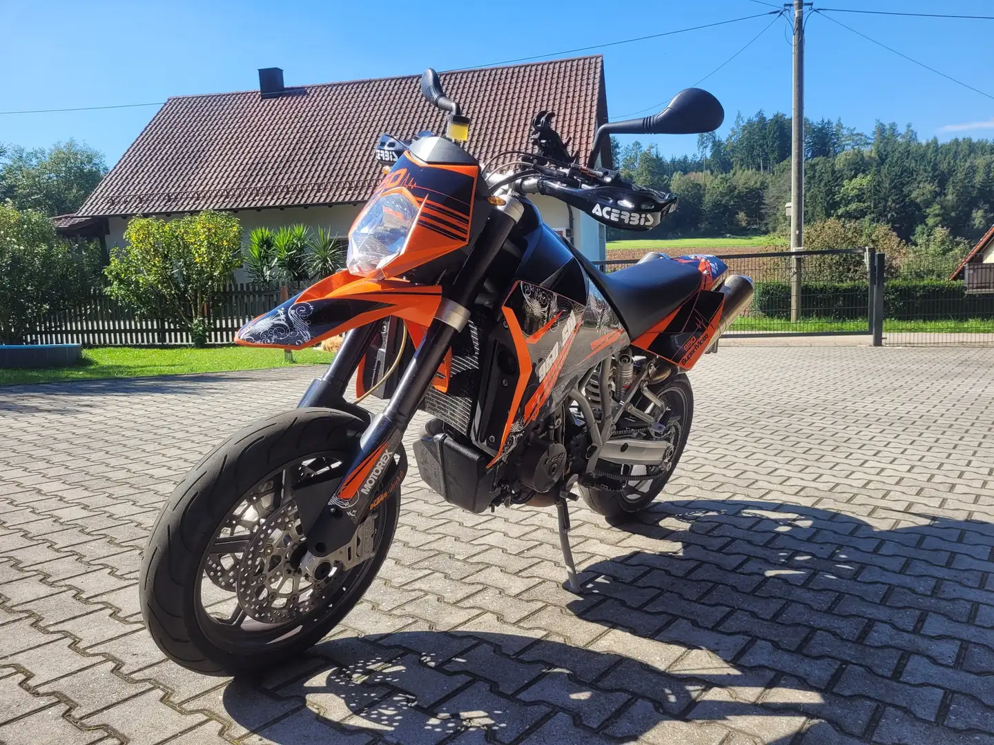 KTM 950 Supermoto Oranje - 1