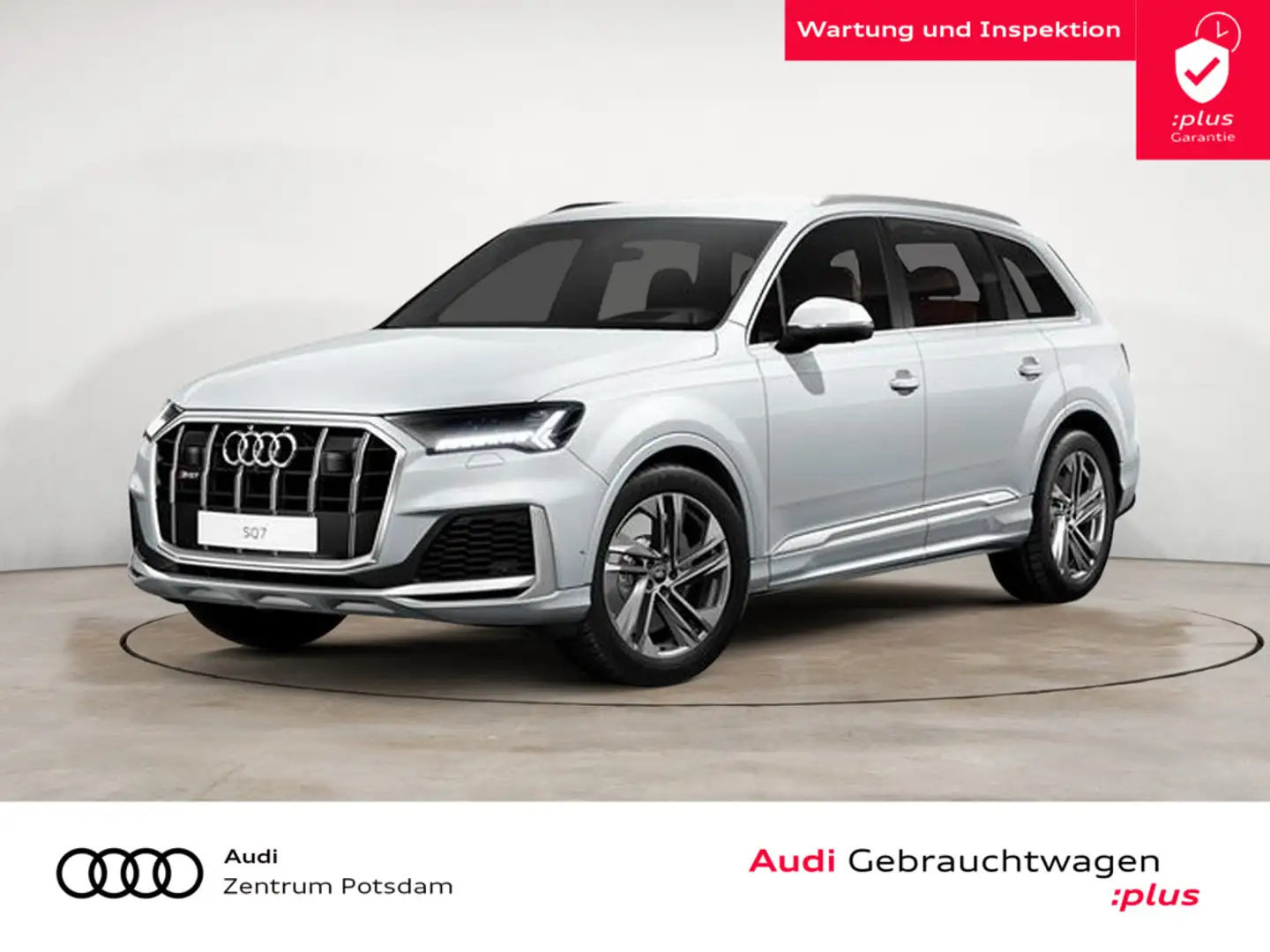 Audi SQ7 4.0TFSI quattro MATRIX NAVI STANDHZ HUD Weiß - 1