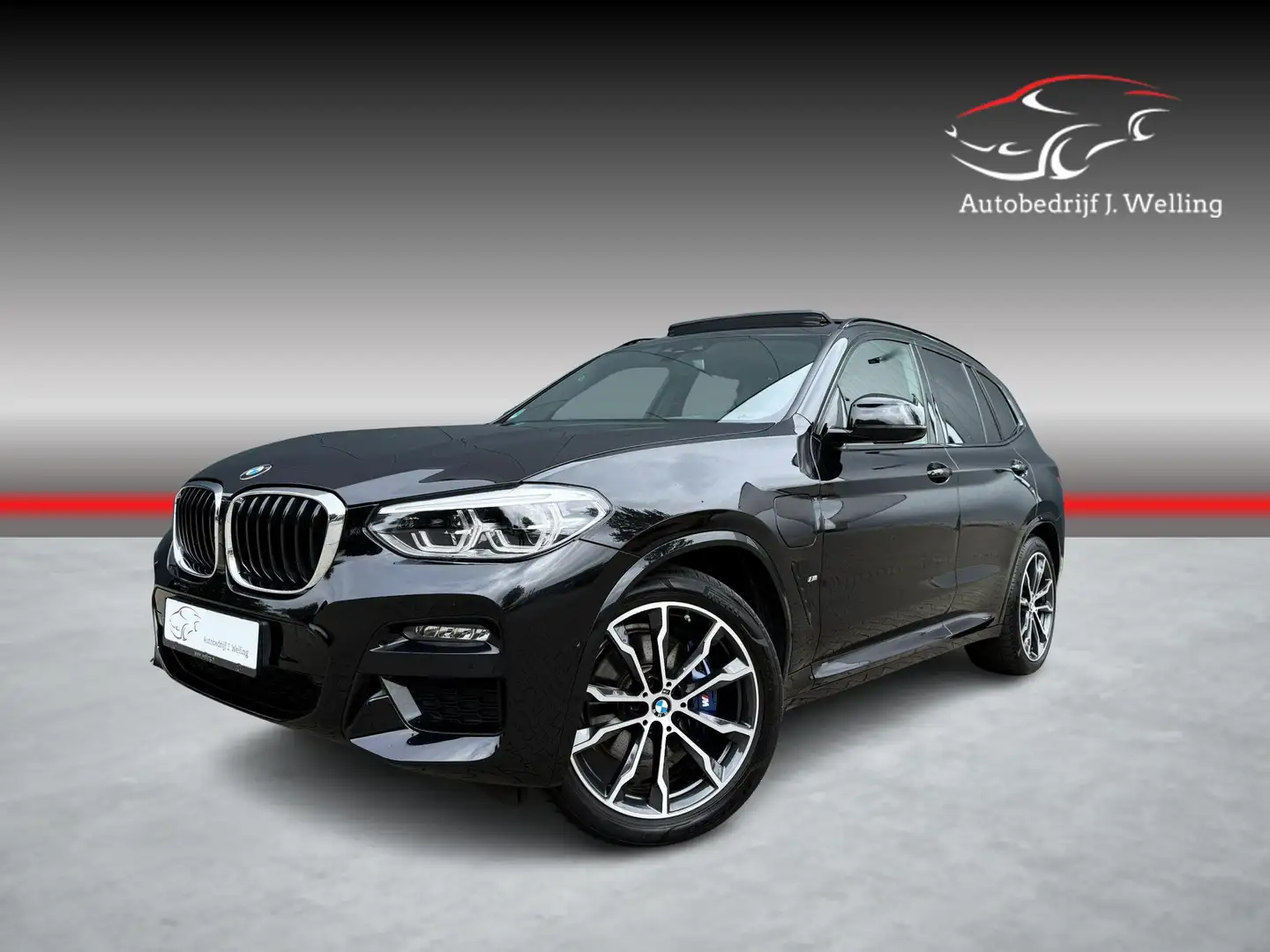 BMW X3 xDrive30e M-sport pano tr.hk HUD keyles Zwart - 1