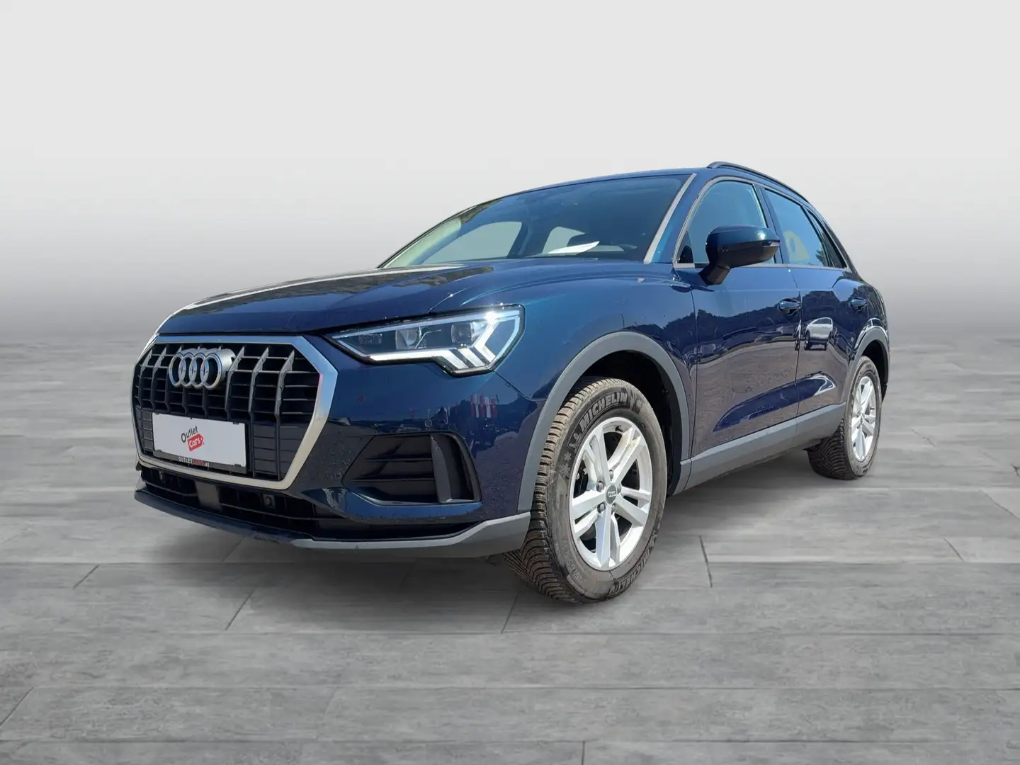 Audi Q3 35 2.0 TDI LED+LEDER+NAVI+RADAR+RFK+Virtual Blau - 2