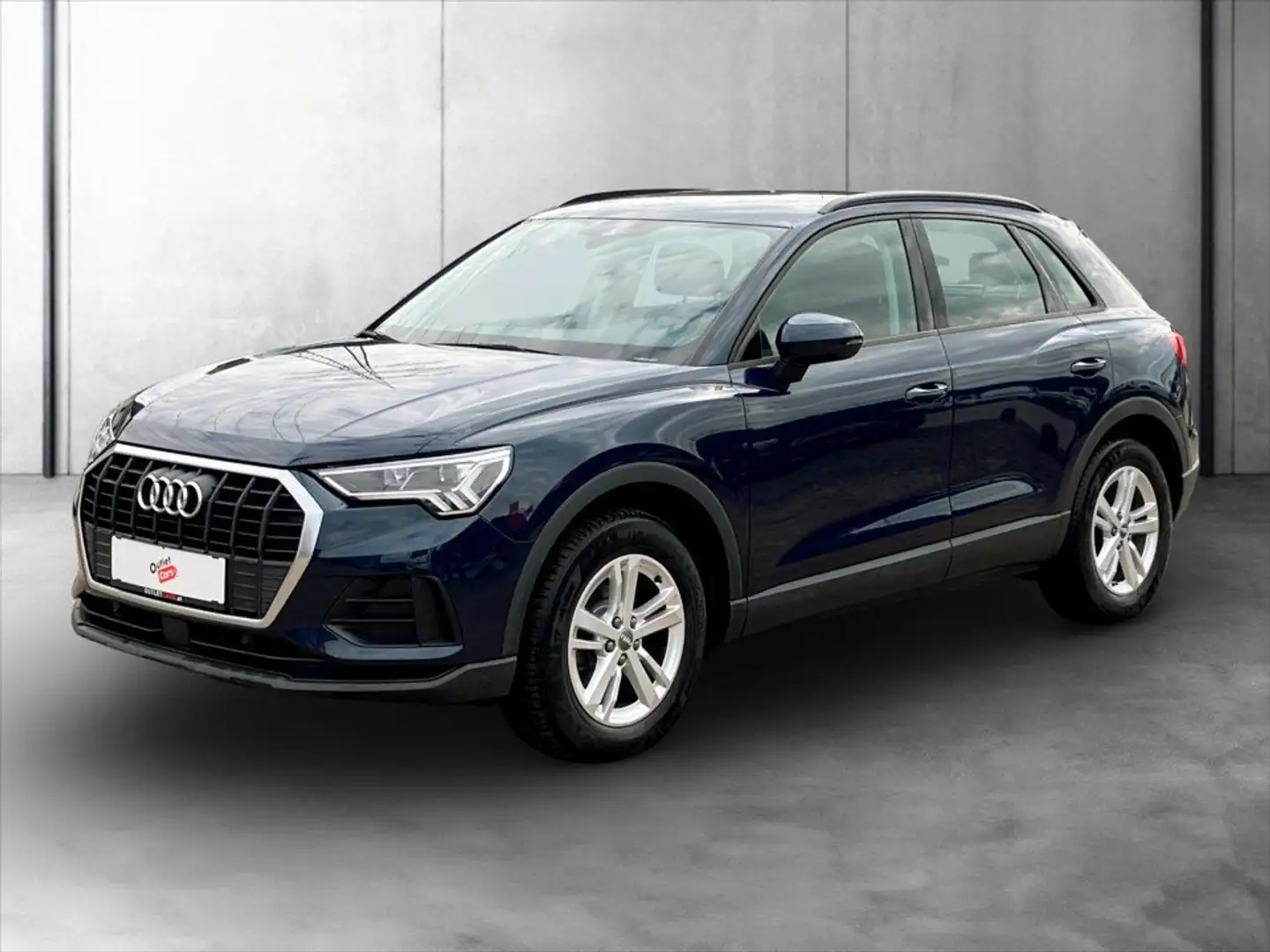 Audi Q3 35 2.0 TDI LED+LEDER+NAVI+RADAR+RFK+Virtual Blau - 2
